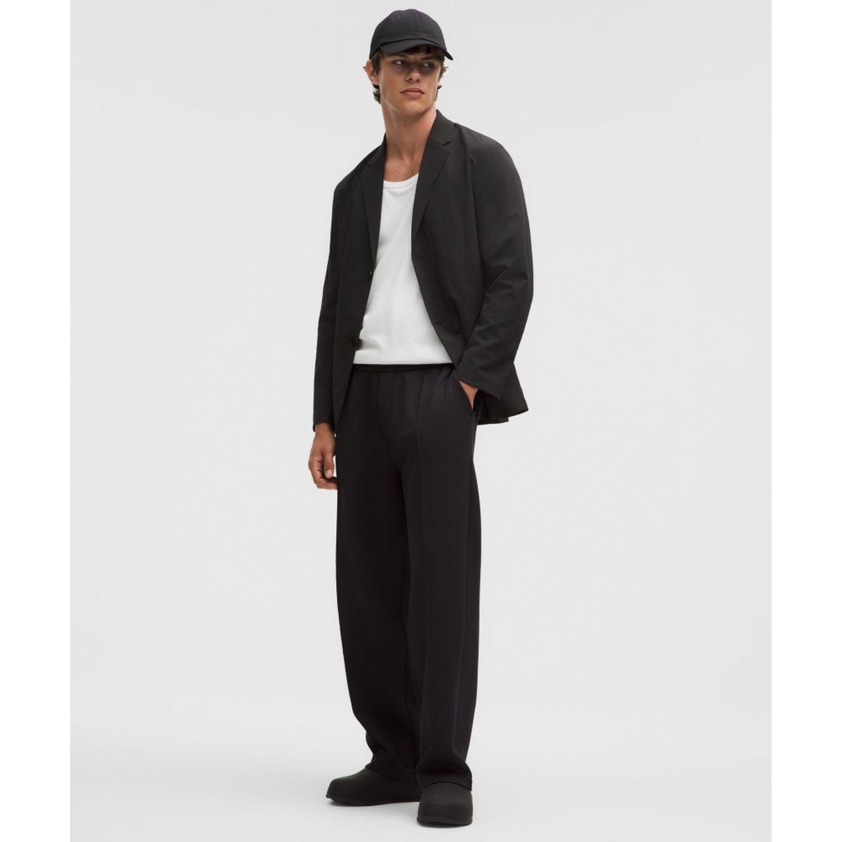 룰루레몬(LULULEMON) 뉴 벤처 버튼 프런트 블레이저  BLK