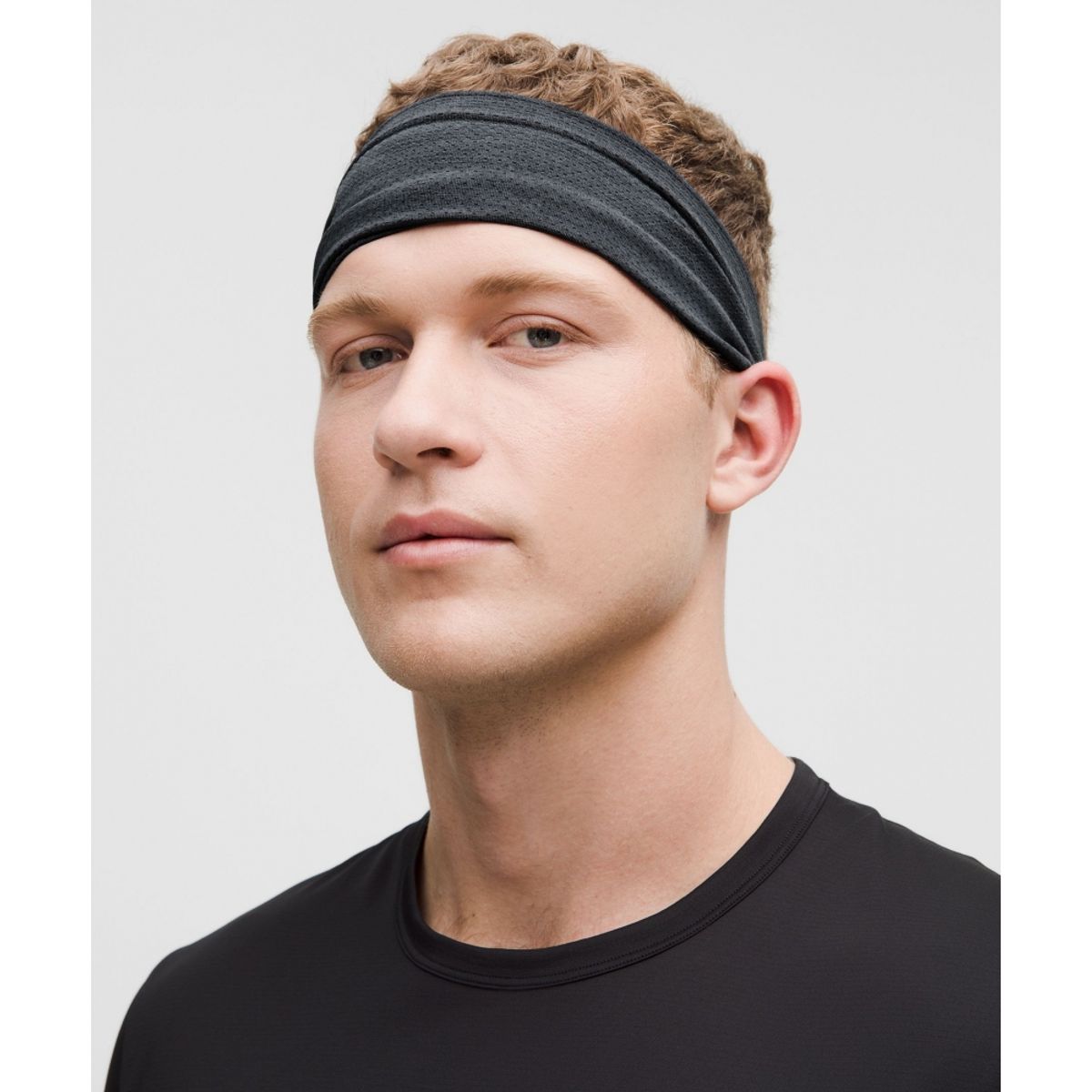 룰루레몬(LULULEMON) 심리스 와이드 헤드밴드  BLK SOGY