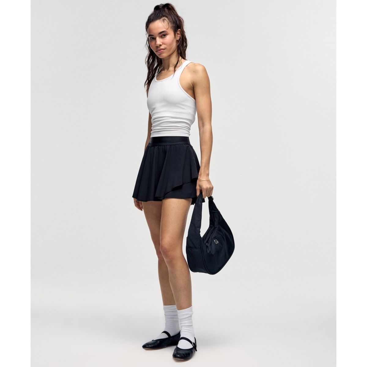 룰루레몬(LULULEMON) 에브 투 스트리트 크롭 레이서백 탱크탑 *라이트 서포트, B C컵