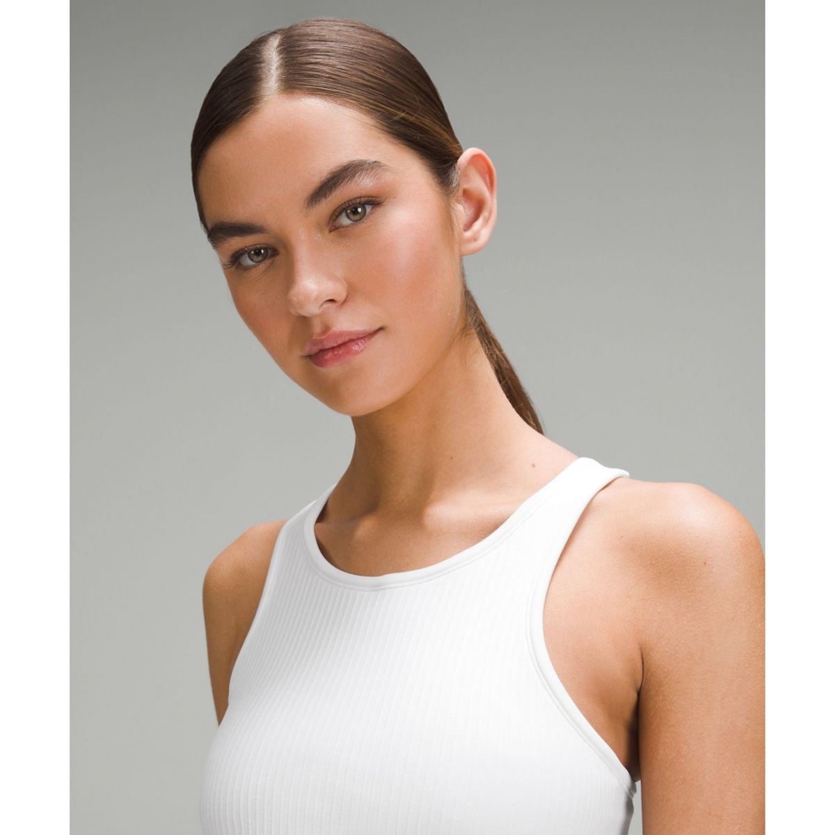 룰루레몬(LULULEMON) 에브 투 스트리트 크롭 레이서백 탱크탑 *라이트 서포트, B C컵