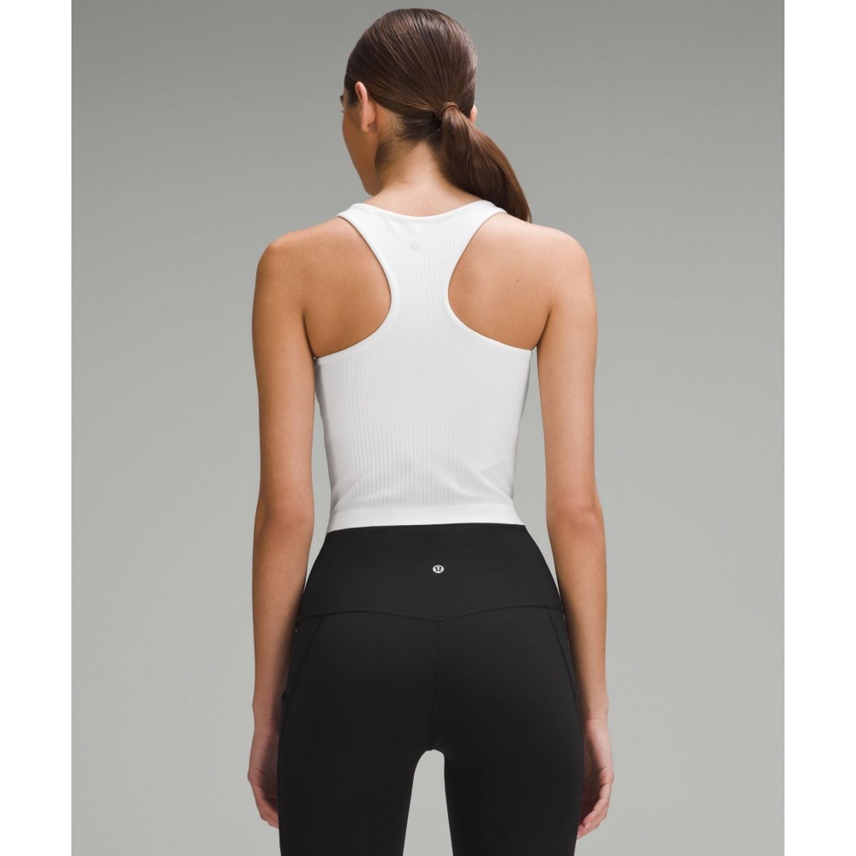 룰루레몬(LULULEMON) 에브 투 스트리트 크롭 레이서백 탱크탑 *라이트 서포트, B C컵