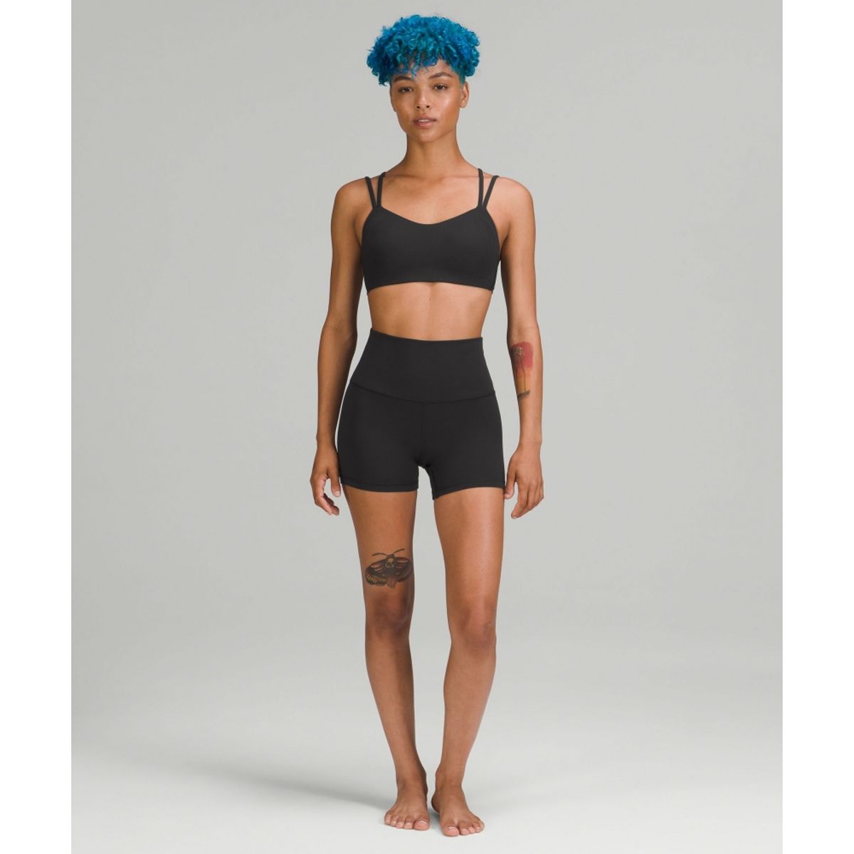 룰루레몬(LULULEMON) Align™ 하이라이즈 쇼츠 4inch  BLK