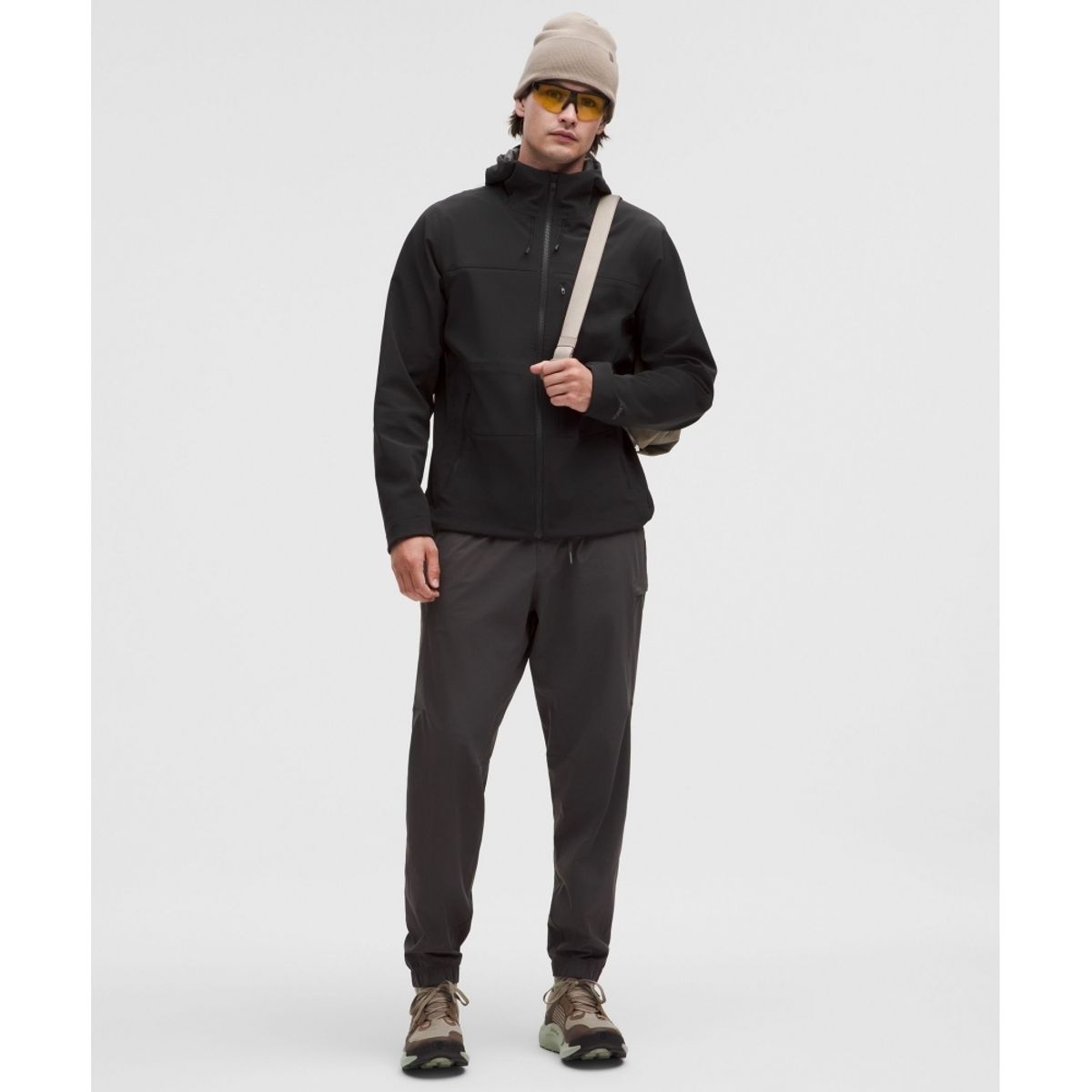 룰루레몬(LULULEMON) 멘즈 크로스 칠 시티 투 트레일 재킷  BLK