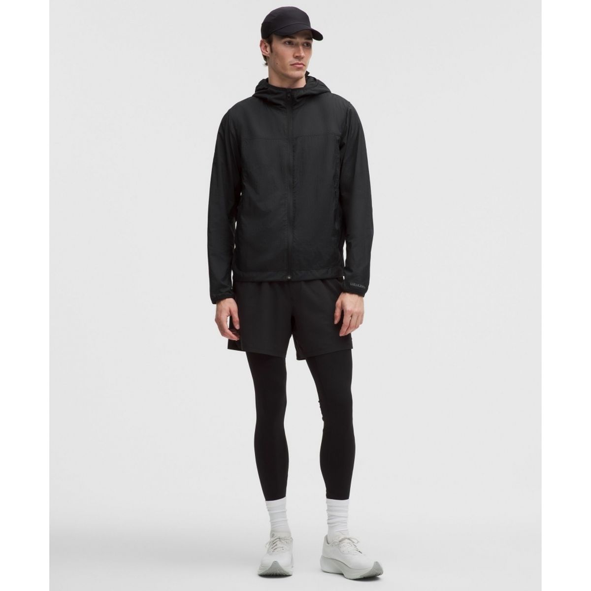 룰루레몬(LULULEMON) 멘즈 InsulEight 콜드웨더 런 쉘  BLK