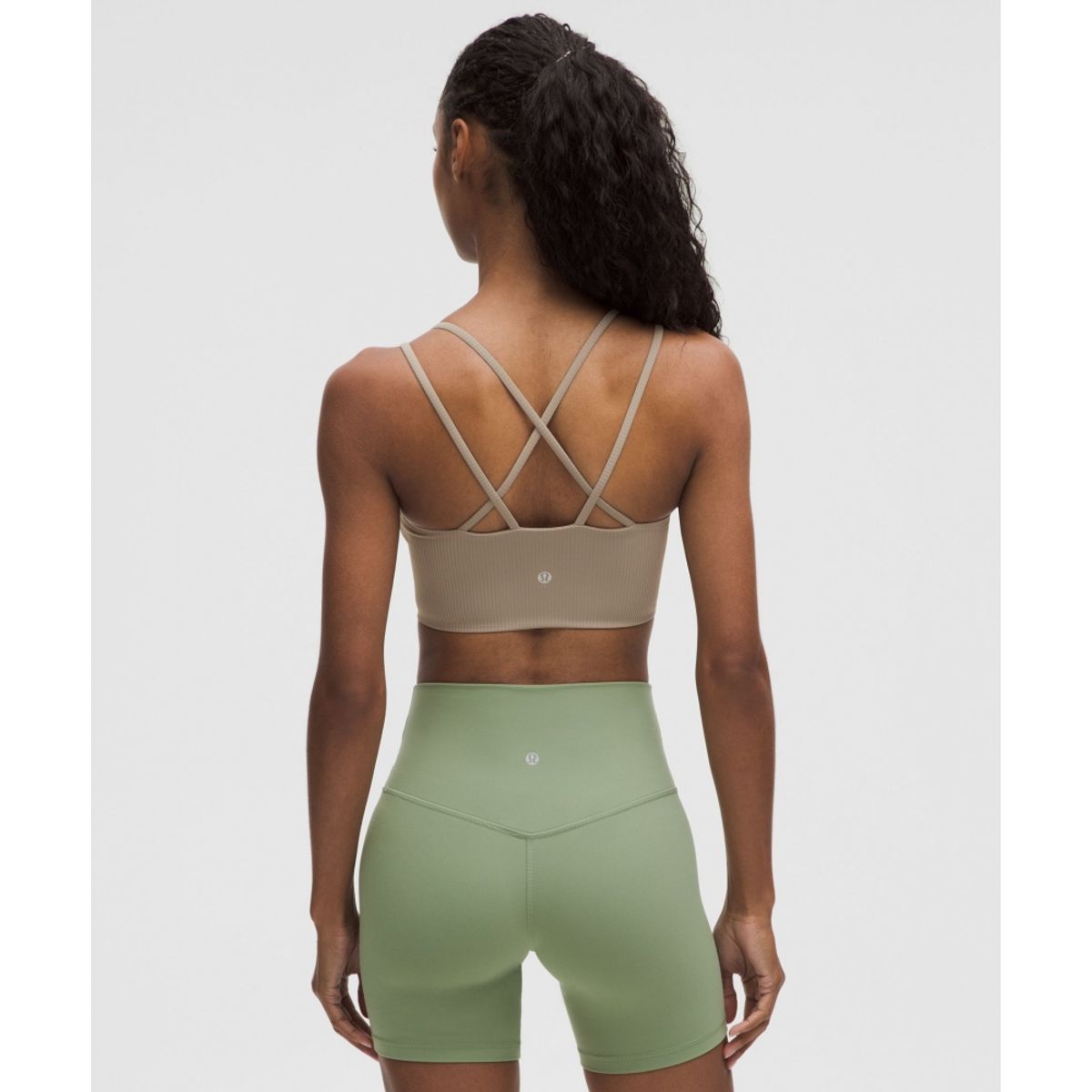 룰루레몬(LULULEMON) 라이크 어 클라우드 리브드 롱라인 브라 *라이트 서포트, B C컵