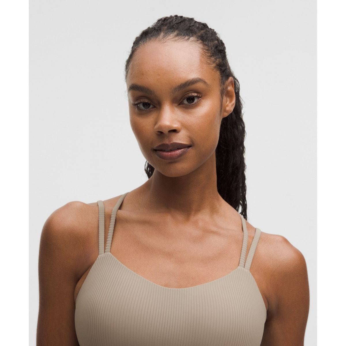 룰루레몬(LULULEMON) 라이크 어 클라우드 리브드 롱라인 브라 *라이트 서포트, B C컵