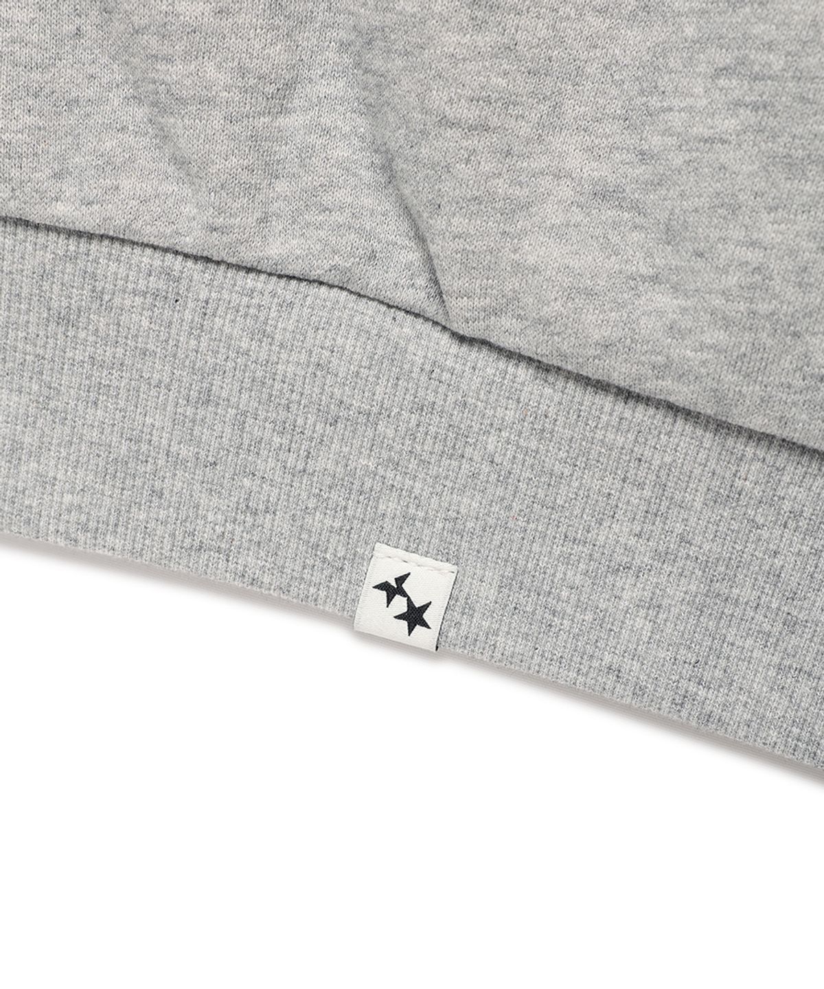 카비시(CAVISH) TWIN STAR ZIP UP HOODIE GREY(CV2FFUM498A)