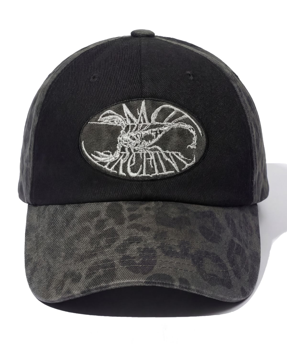 아이돈워너셀(IDWS) Scorpion Wappen Maxi Cap Black/Leopard