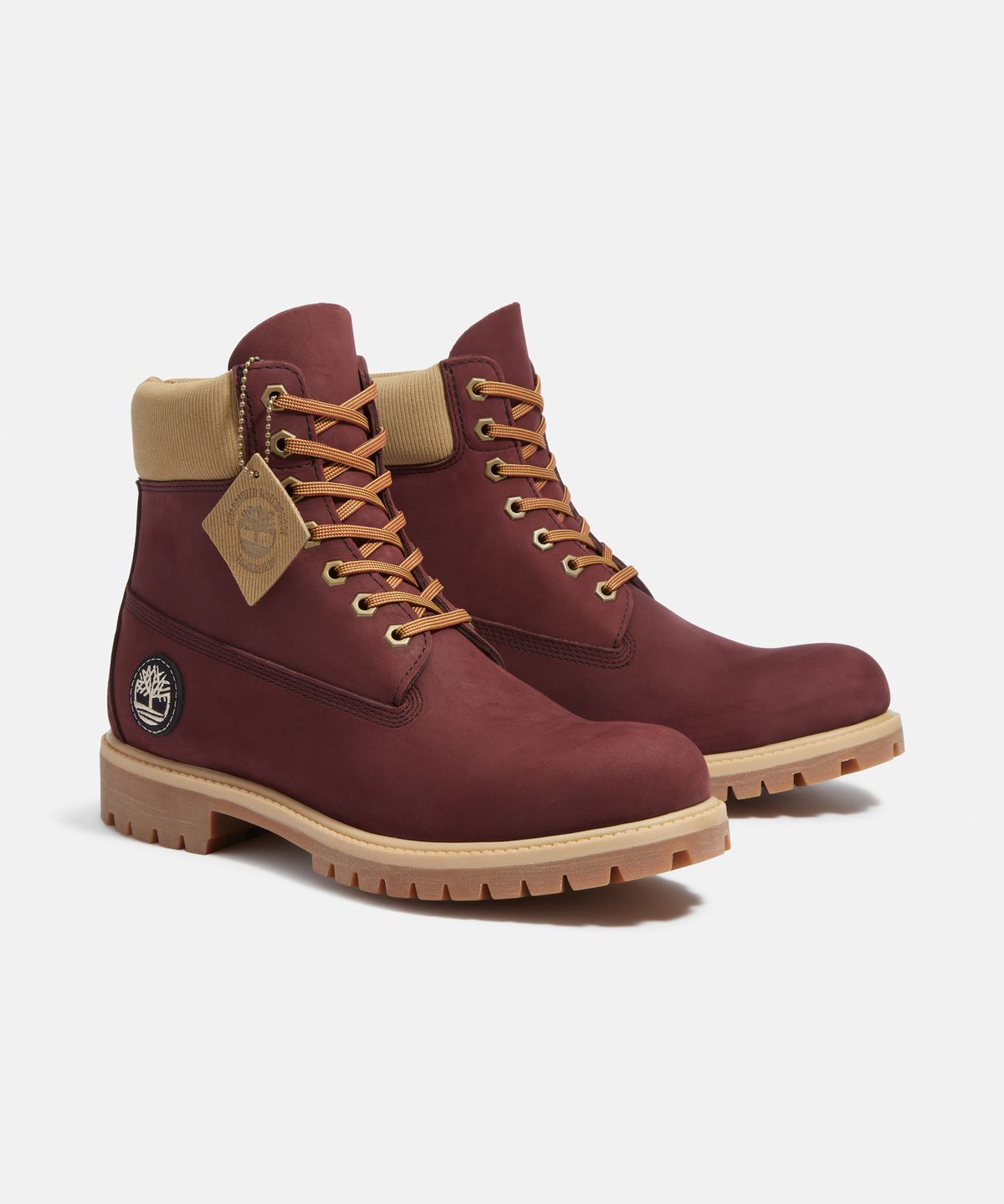 팀버랜드(TIMBERLAND) (남성) 프리미엄 6인치 워터프루프 부츠 - 버건디 / A2P6W-EQ3