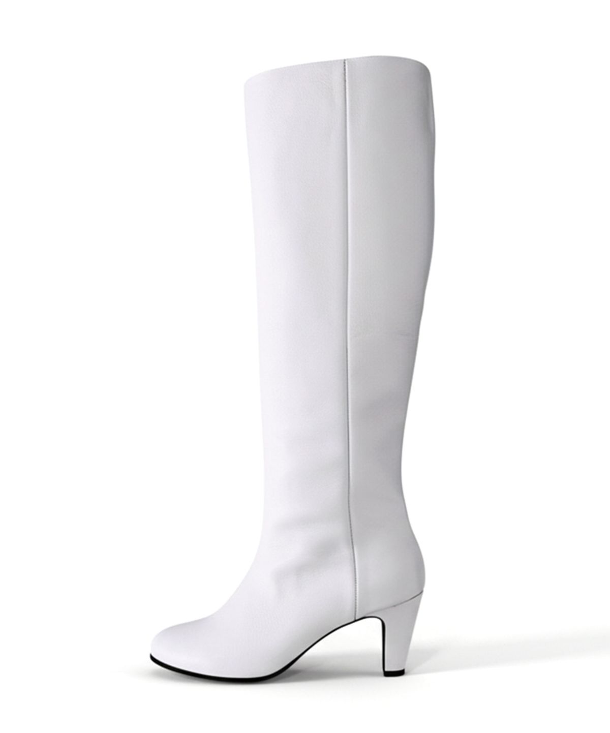 코어오브알케미(COREOFALCHEMY) Classic Calf Boots White ove21