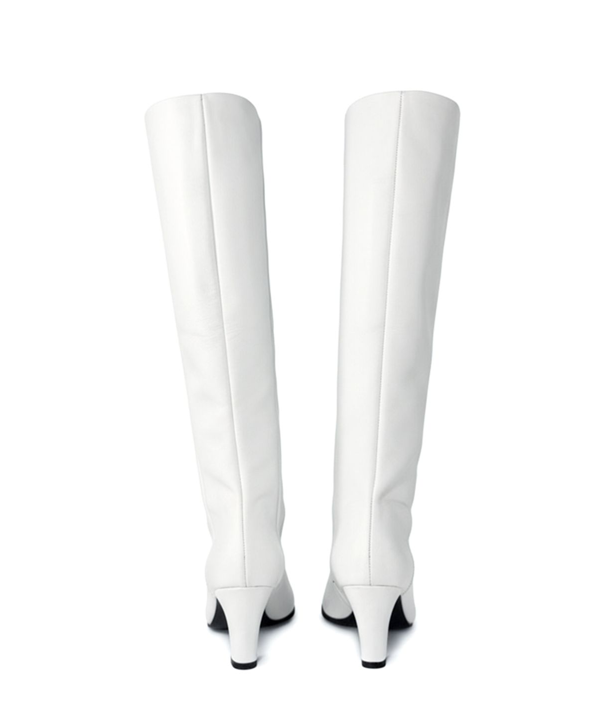 코어오브알케미(COREOFALCHEMY) Classic Calf Boots White ove21