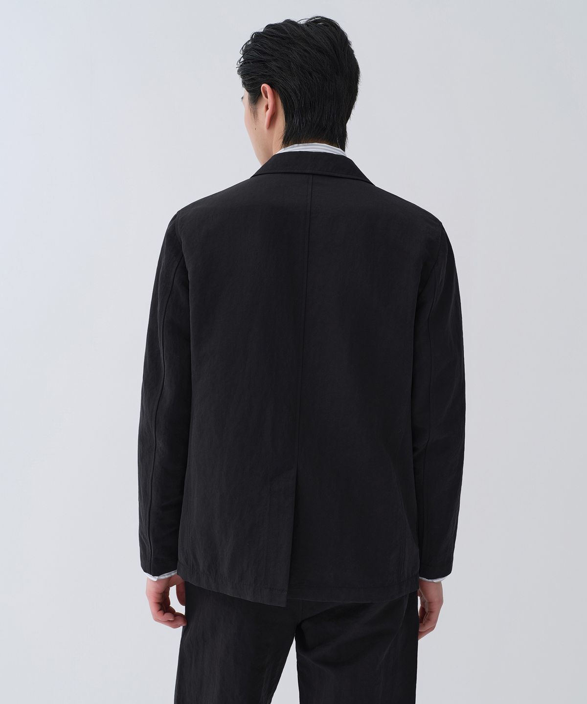 무신사 스탠다드(MUSINSA STANDARD) [시티 워커스] 카머 블레이저 [블랙]