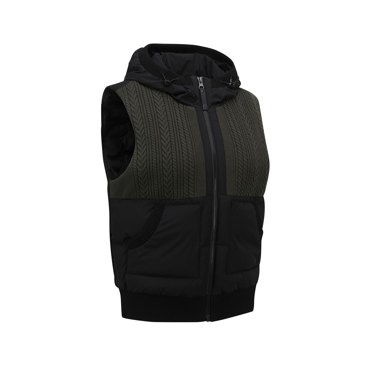 어뉴골프(ANEW GOLF) WOMEN WI HOODED DOWN VEST_KH