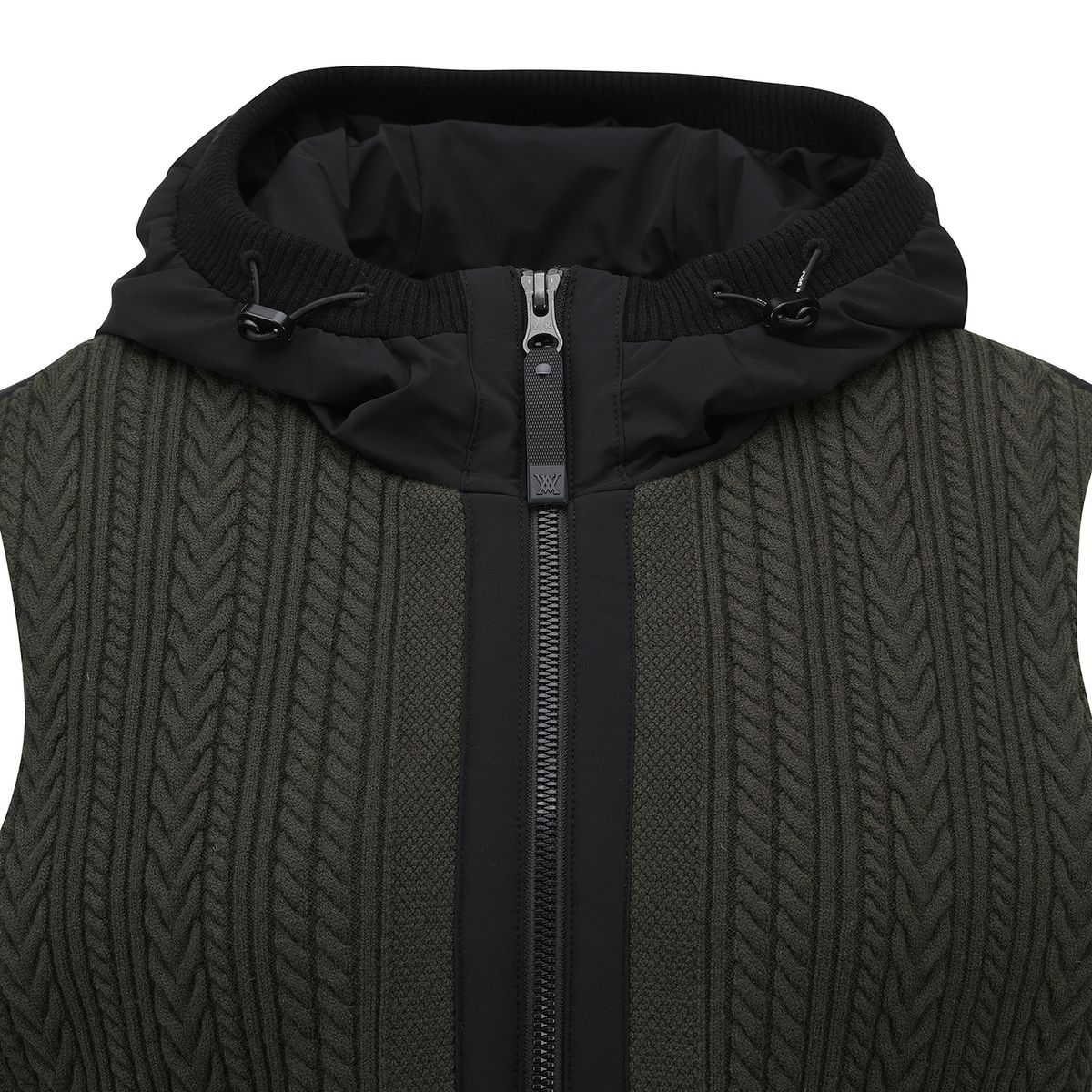 어뉴골프(ANEW GOLF) WOMEN WI HOODED DOWN VEST_KH