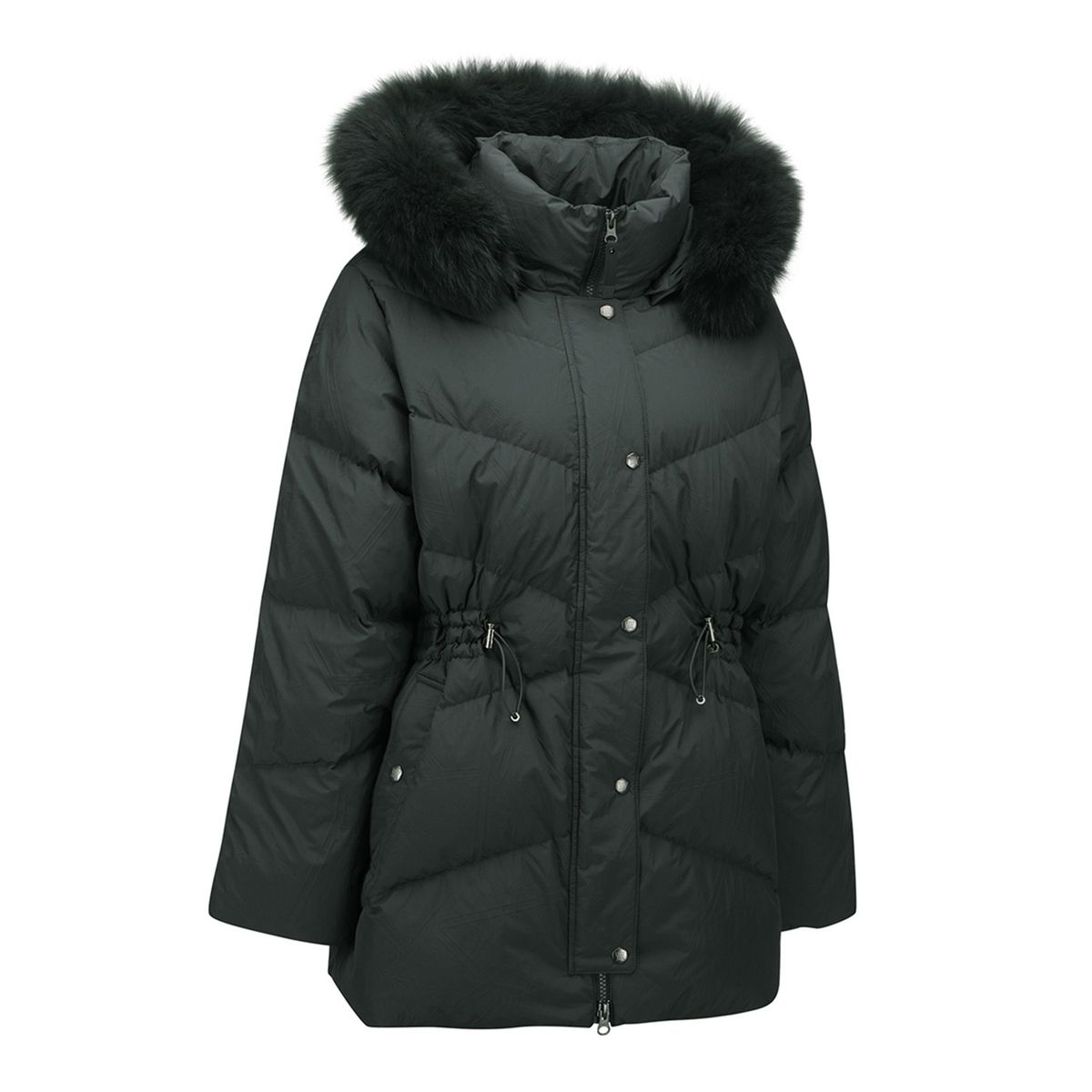 어뉴골프(ANEW GOLF) WOMEN WI NEW PATTERN DOWN JACKET_DK