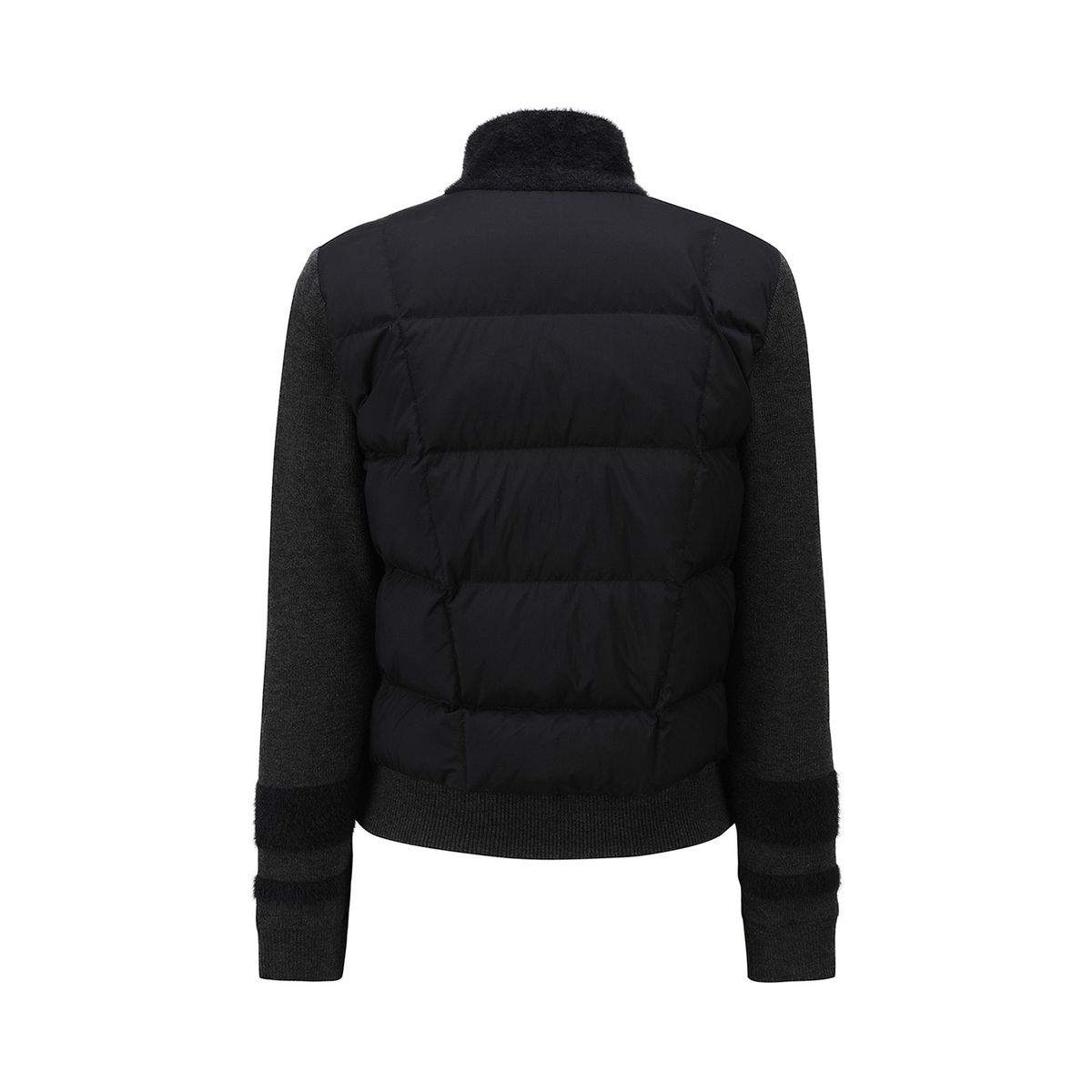 어뉴골프(ANEW GOLF) WOMEN WI HYBRID HIGH NECK DOWN JACKET_BK