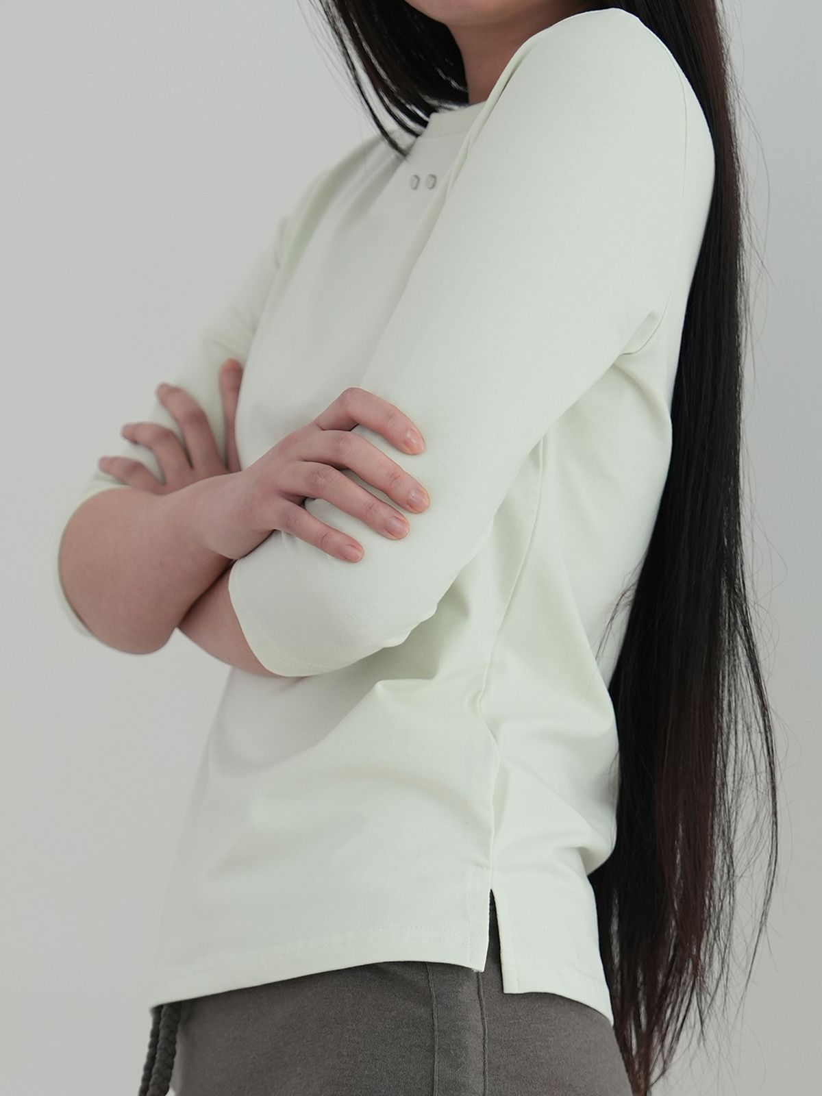 온스카(ONSKA) COMFY 3/4 SLEEVE T (MELON)