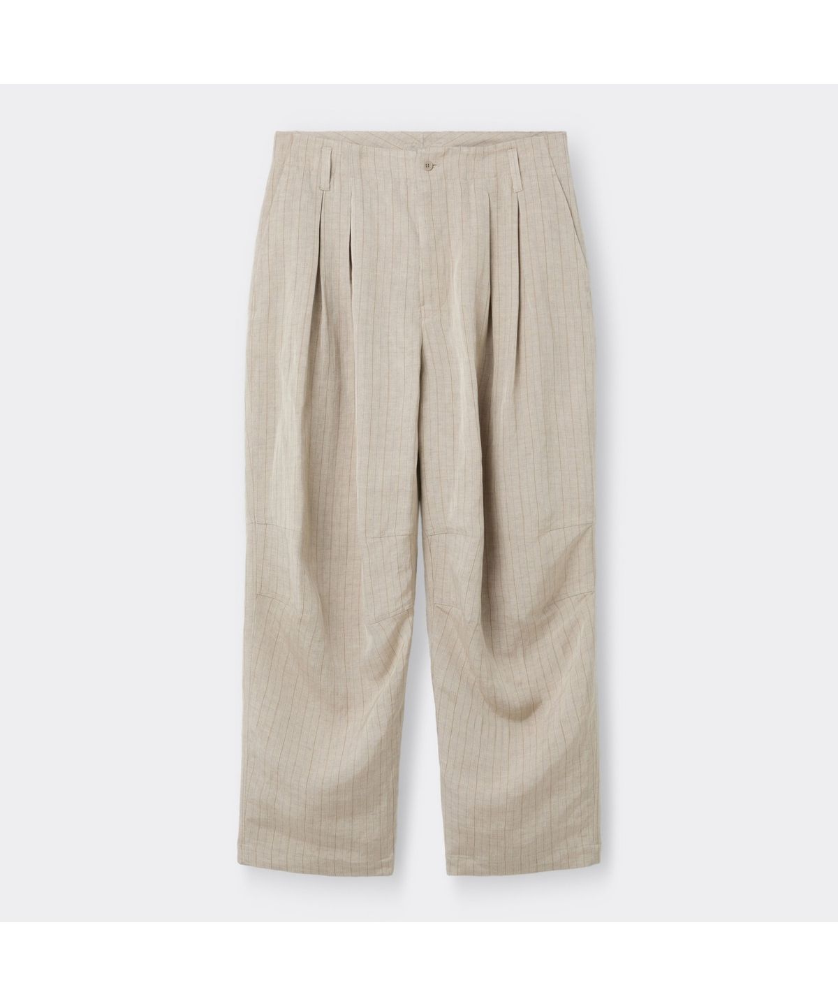 커스텀멜로우(CUSTOMELLOW) [HED MAYNER] Ivory Linen Curved Pants CWPAW25992BEX