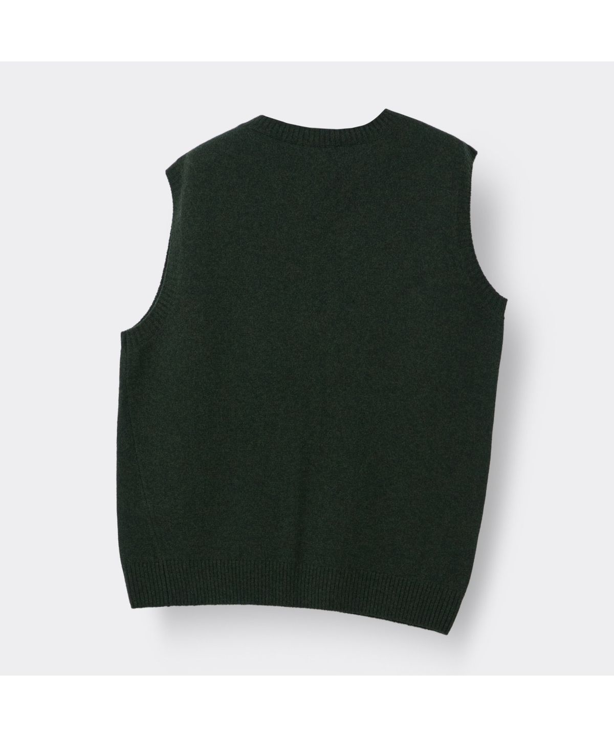 커스텀멜로우(CUSTOMELLOW) [HED MAYNER] Green Wool Twisted Vest CWWAW25992GRX