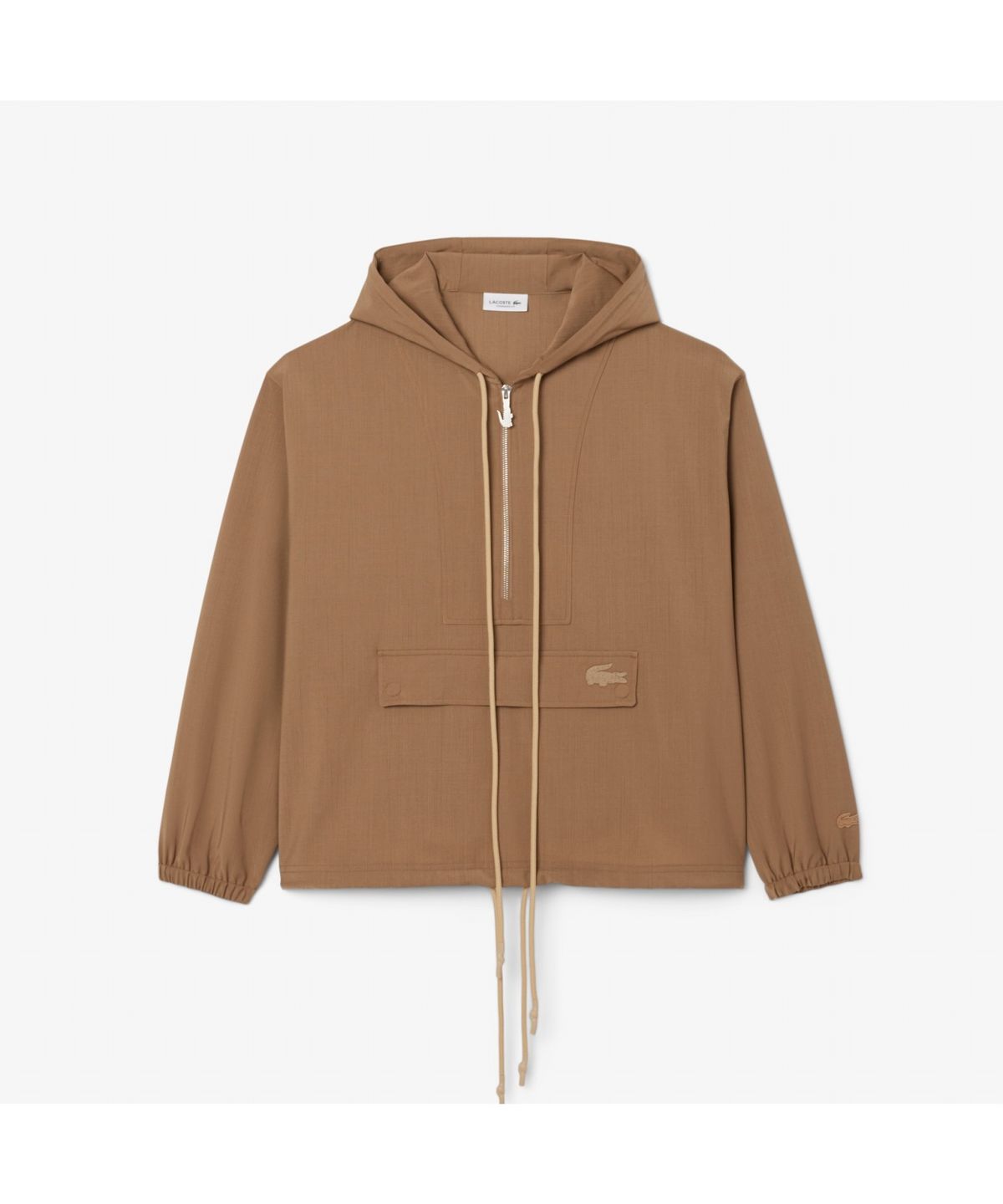 라코스테(LACOSTE) 여성 울혼방 후드 하프집업 점퍼 BF2450-55N 02S