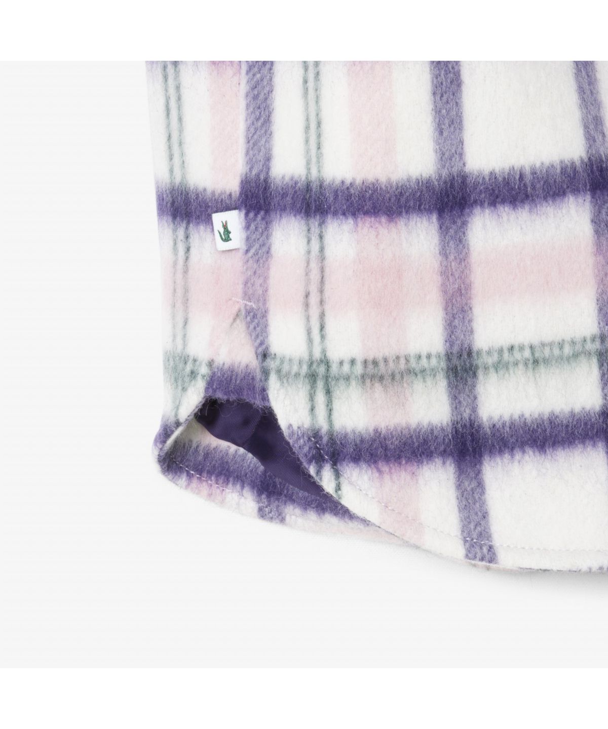 라코스테(LACOSTE) 여성 셔츠형 울체크 아우터 BF8435-55N AI9