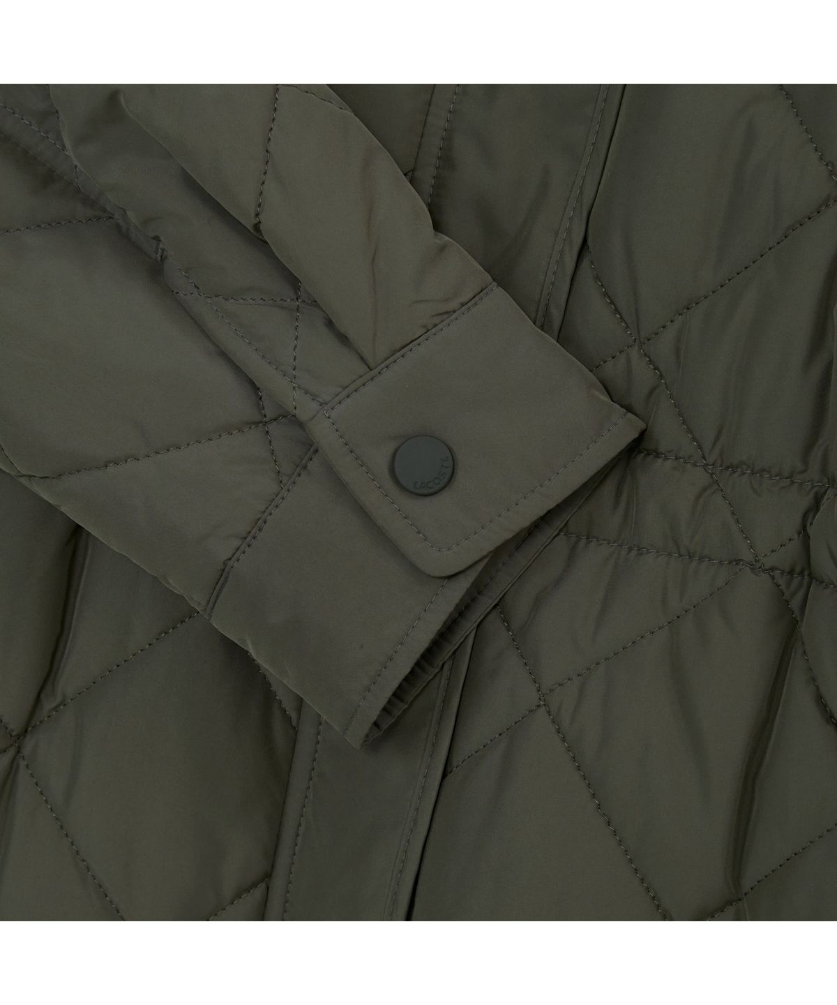 라코스테(LACOSTE) 여성 후디 퀼팅 롱점퍼 BF654E-55N E9F