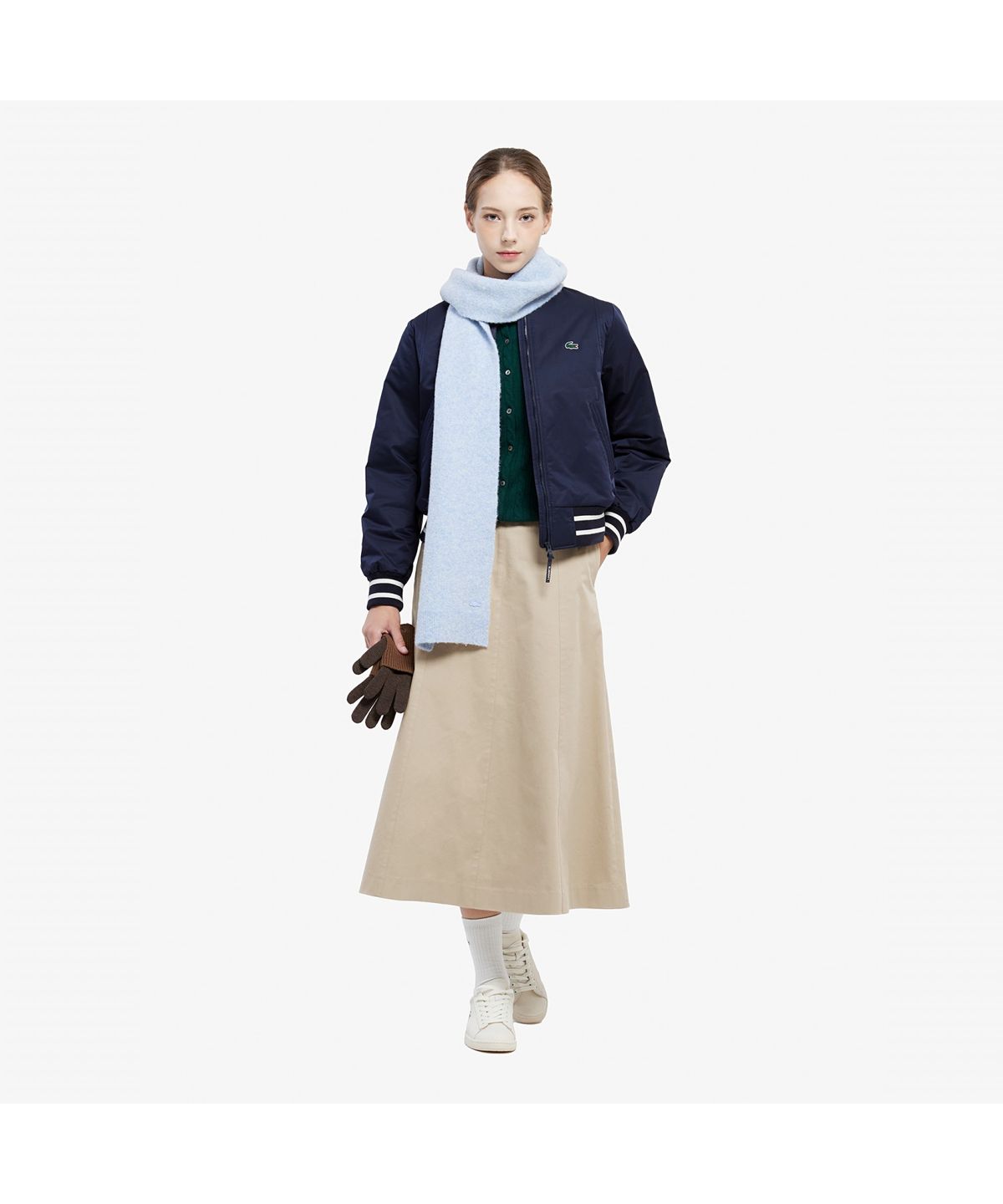 라코스테(LACOSTE) 여성 패딩 스타디움 점퍼 BF351E-55N HDE