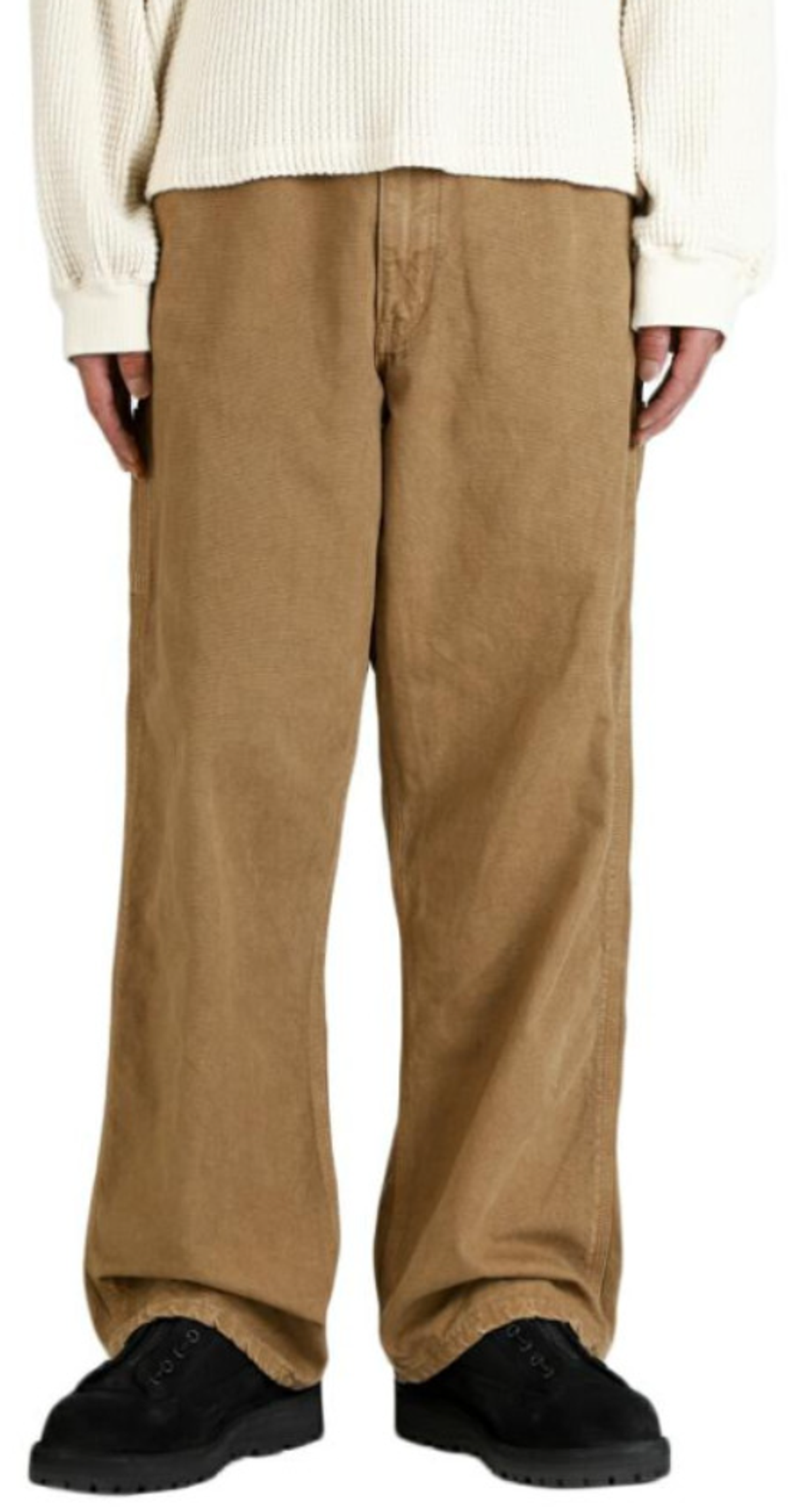 오어슬로우(ORSLOW) DADS FIT PAINTER PANTS - BROWN