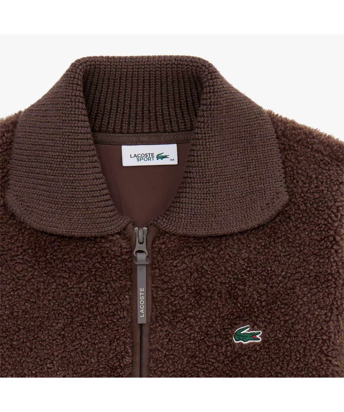 라코스테(LACOSTE) 여성 쉐르파점퍼 SF210E-55N SKB