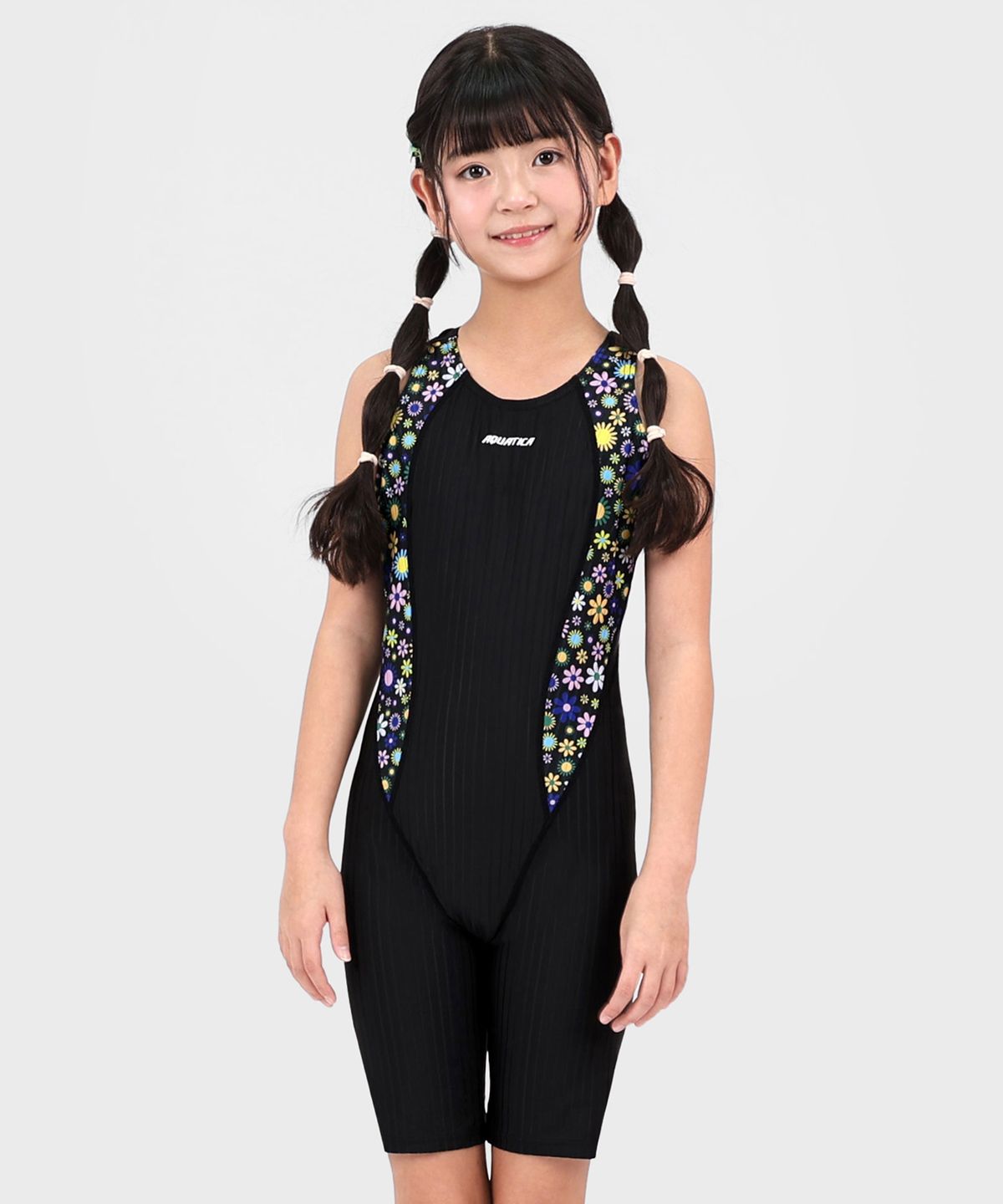 아쿠아티카(AQUATICA) 여아동 실내수영복 AQAJN105 파우치2종세트
