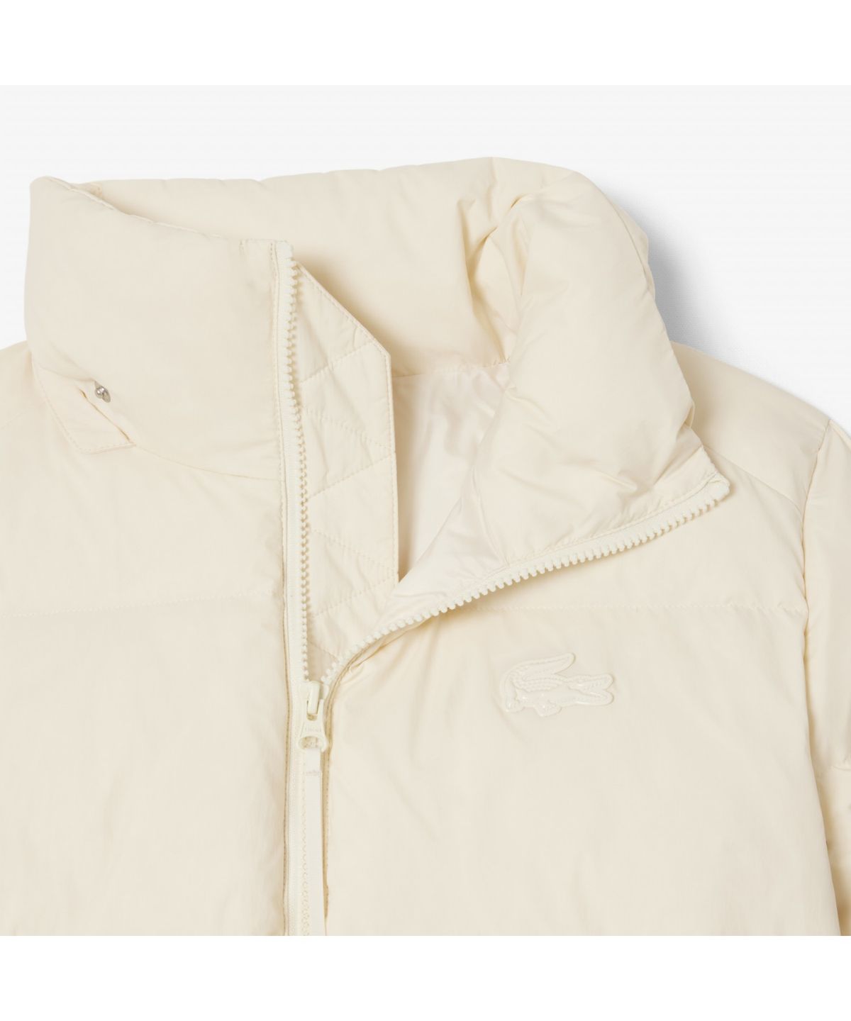 라코스테(LACOSTE) 여성 후드 숏 다운 점퍼 BF7391-55N XFJ