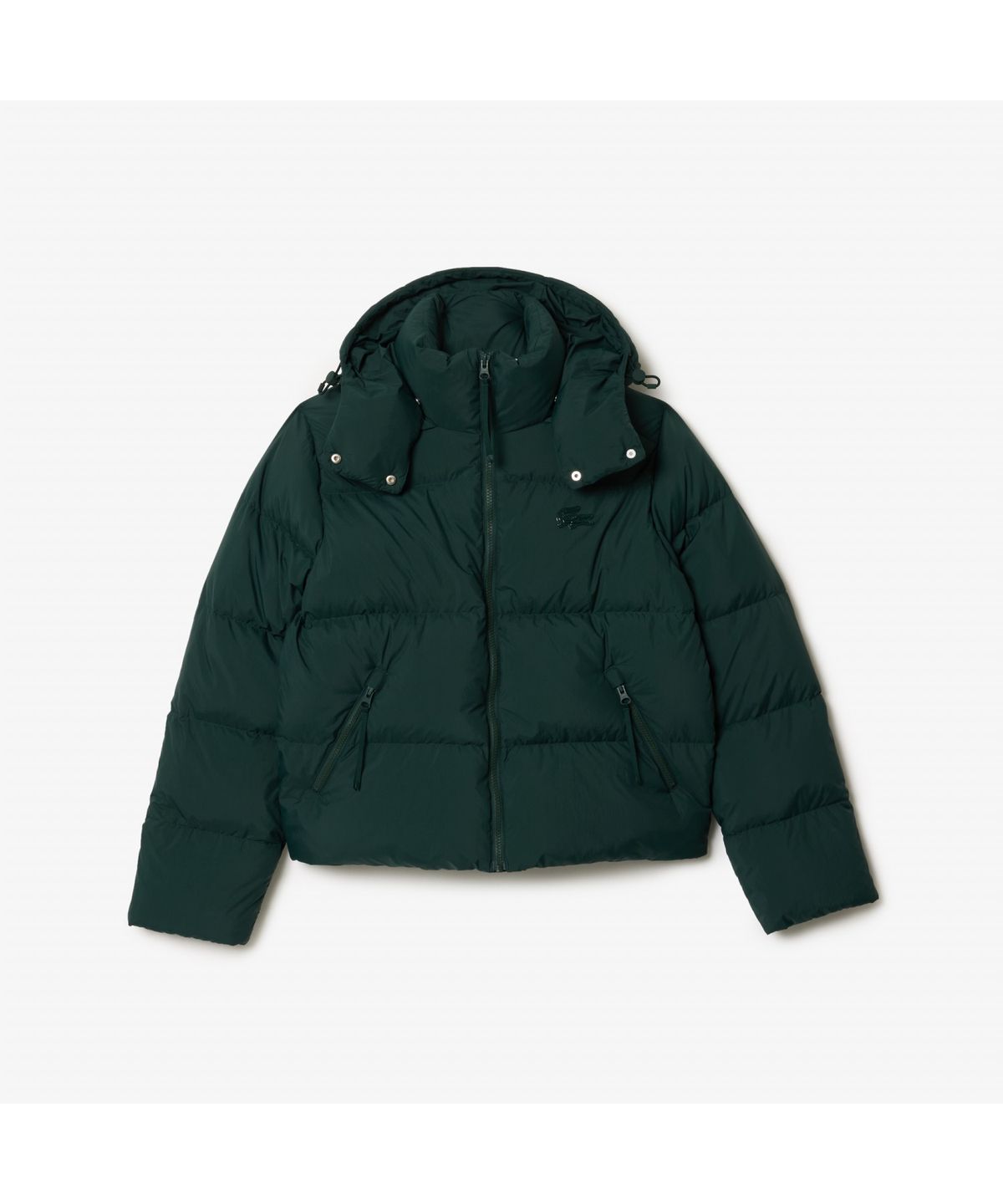 라코스테(LACOSTE) 여성 후드 숏 다운 점퍼 BF7391-55N YZP