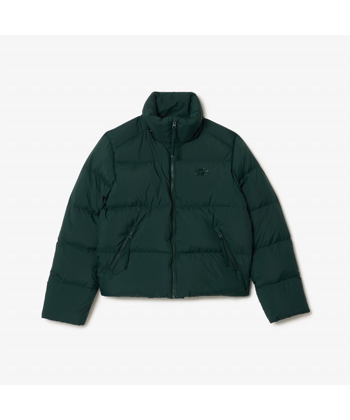 라코스테(LACOSTE) 여성 후드 숏 다운 점퍼 BF7391-55N YZP