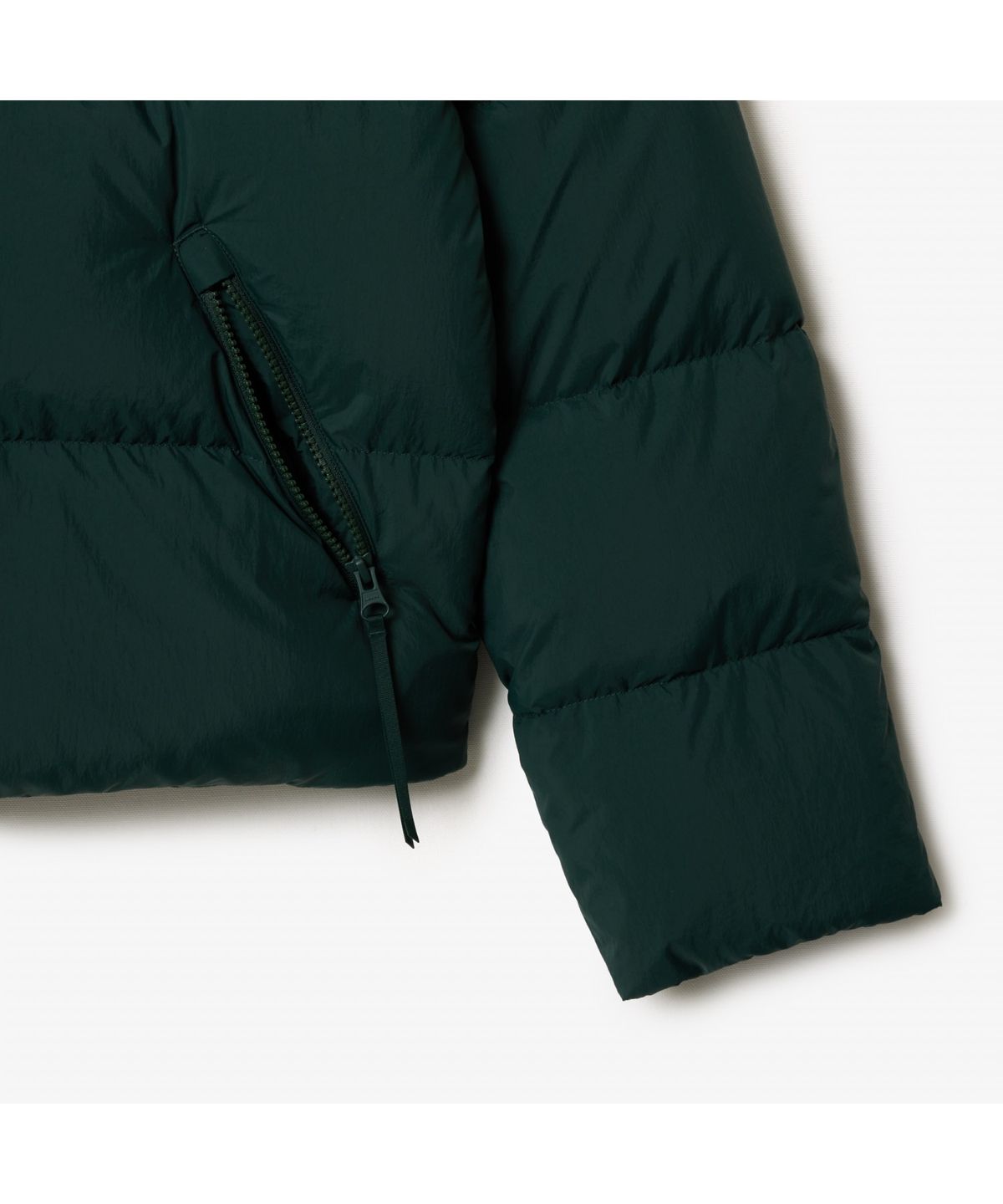 라코스테(LACOSTE) 여성 후드 숏 다운 점퍼 BF7391-55N YZP