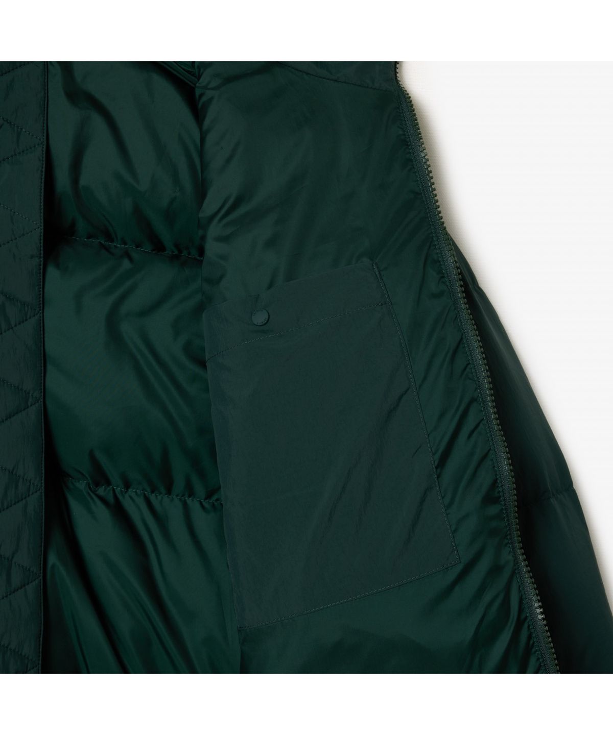 라코스테(LACOSTE) 여성 후드 숏 다운 점퍼 BF7391-55N YZP
