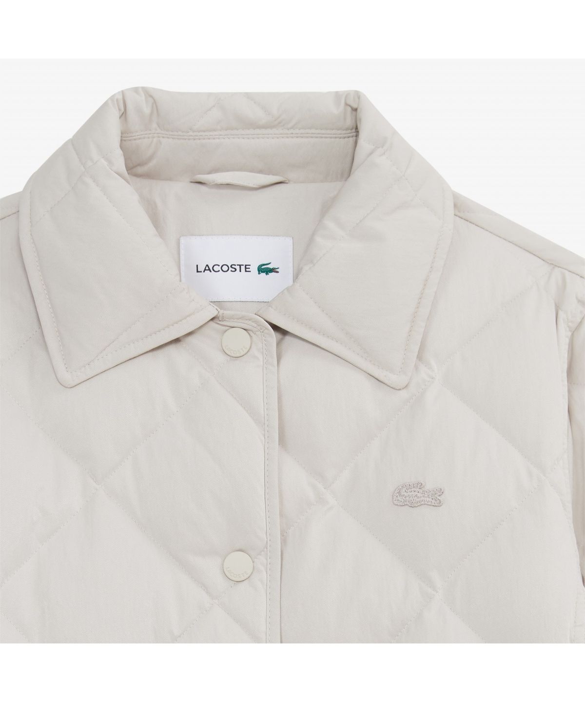 라코스테(LACOSTE) 여성 다이아퀼팅 경량 카라 다운 BF265E-55N XFJ