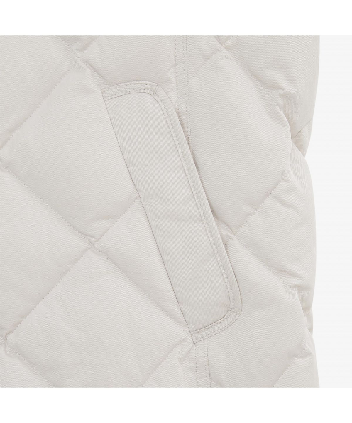 라코스테(LACOSTE) 여성 다이아퀼팅 경량 카라 다운 BF265E-55N XFJ