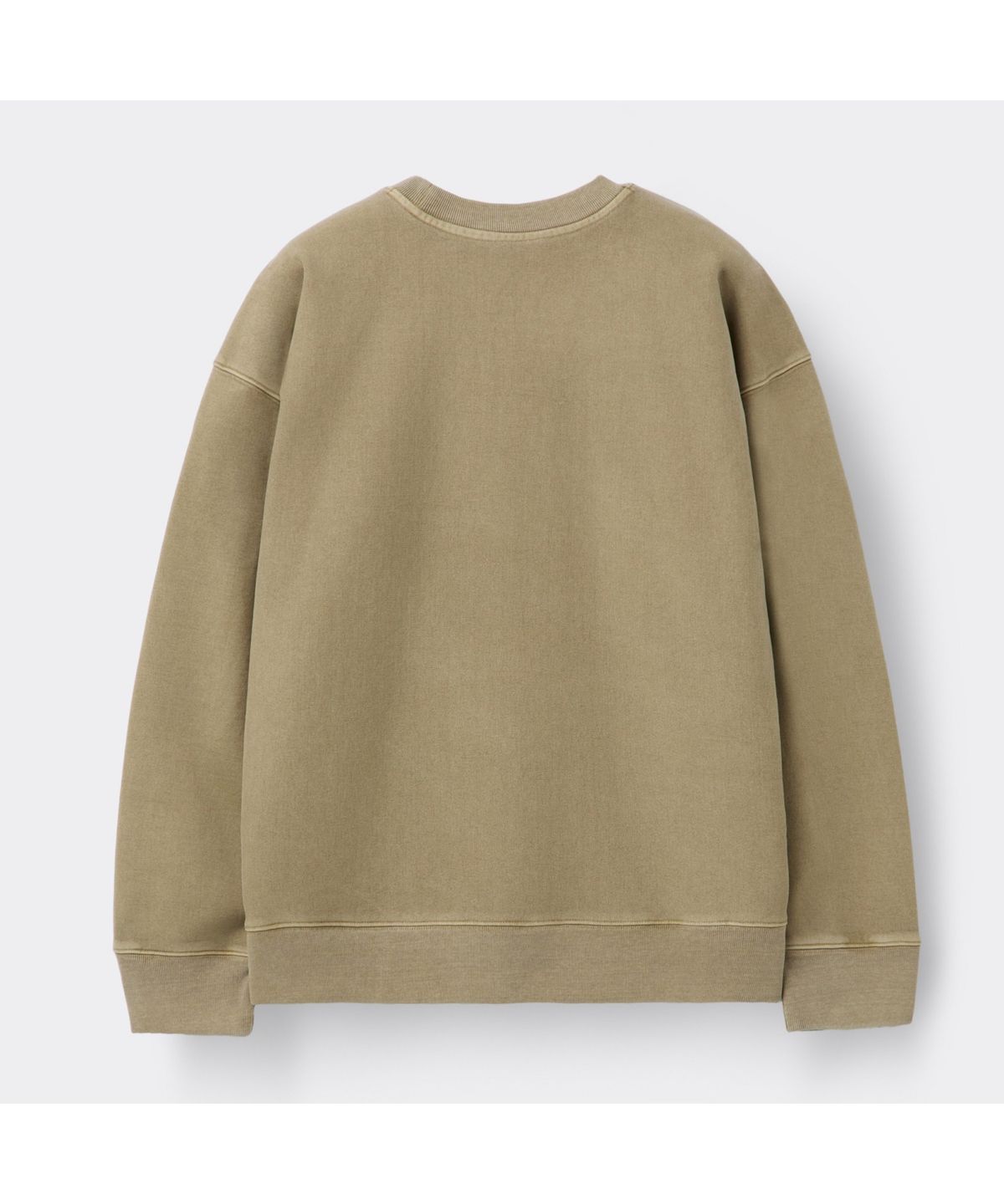 커스텀멜로우(CUSTOMELLOW) [HED MAYNER] Beige Dyed Sweatshirt CWTAW25991KHX
