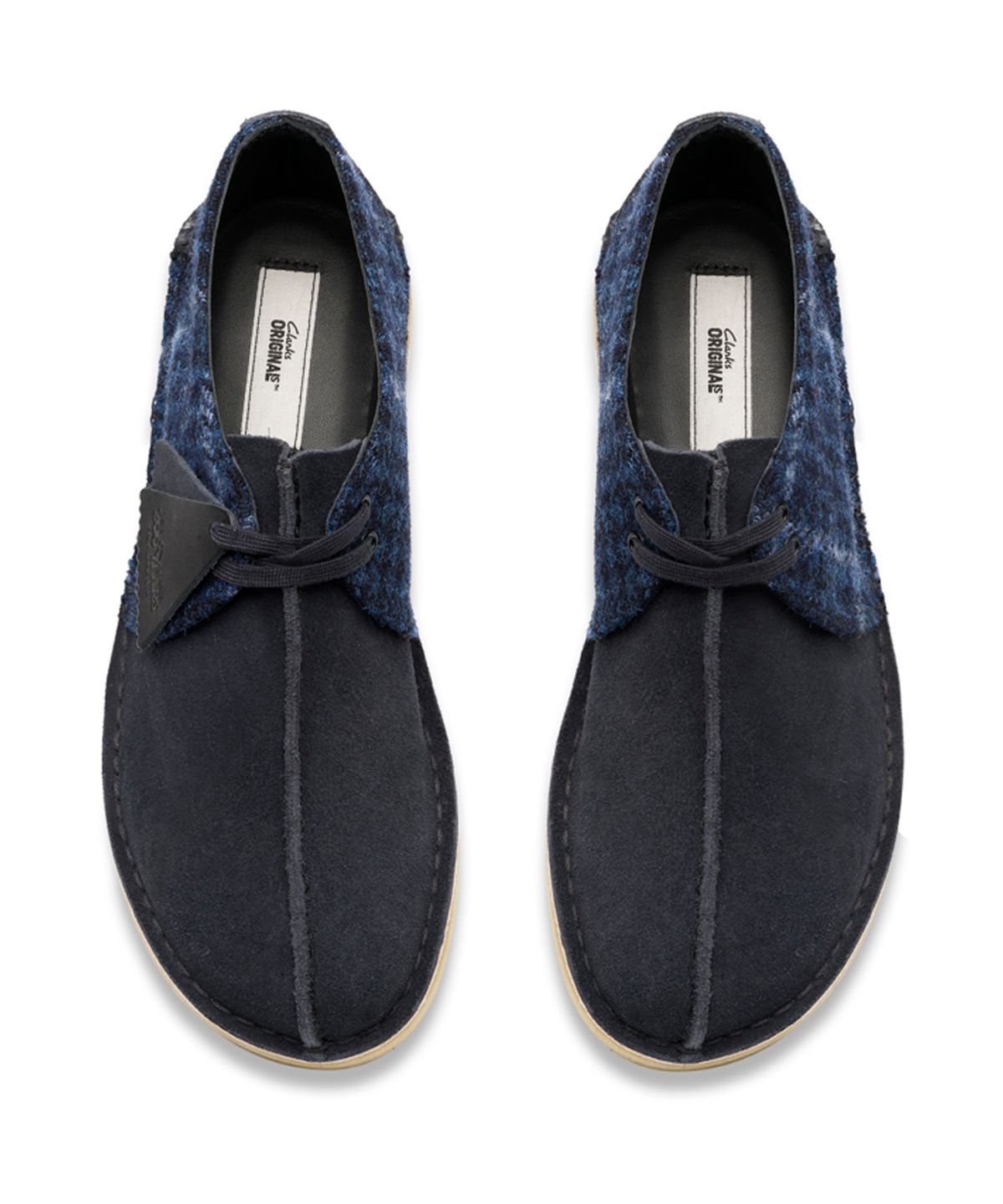 클락스 오리지널스(CLARKS ORIGINALS) (남성) 데저트 트렉 - 네이비 해리스 트위드® 콤비 / 26183779