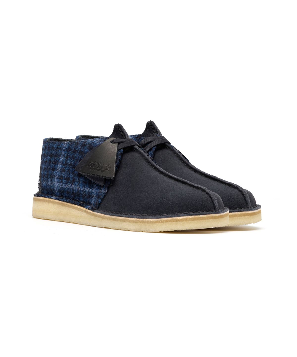 클락스 오리지널스(CLARKS ORIGINALS) (남성) 데저트 트렉 - 네이비 해리스 트위드® 콤비 / 26183779