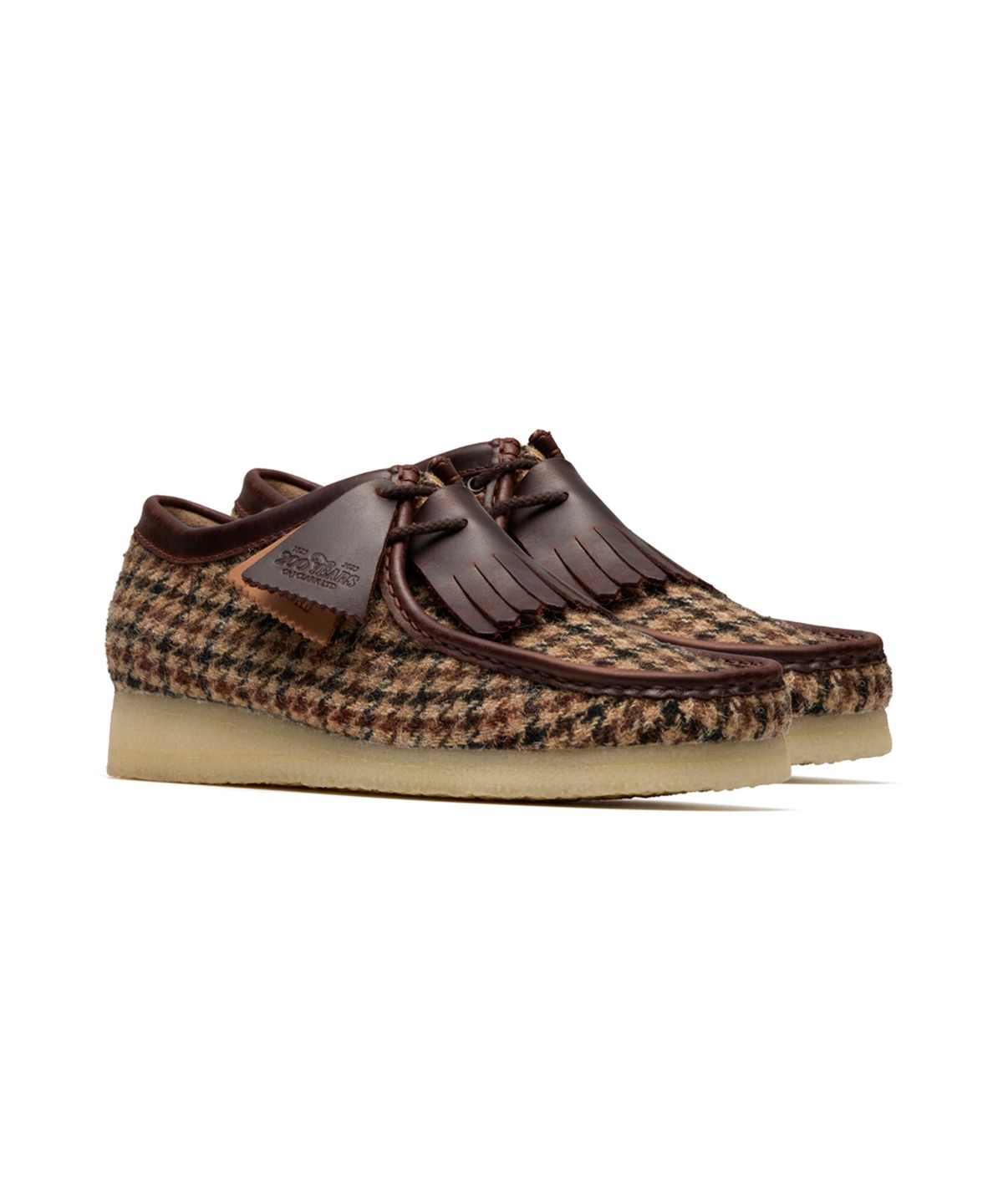 클락스 오리지널스(CLARKS ORIGINALS) (남성) 왈라비 - 브라운 해리스 트위드® 콤비 / 26182791