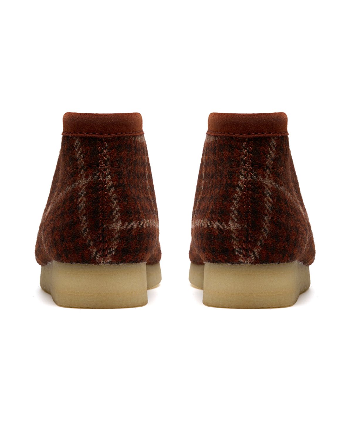 클락스 오리지널스(CLARKS ORIGINALS) (남성) 왈라비 부츠 - 러스트 해리스 트위드® 콤비 / 26182793
