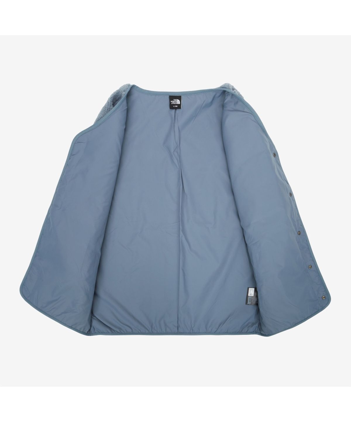 노스페이스(THE NORTH FACE) NJ4FR57C 테디 플리스 가디건 GRAYISH_BLUE