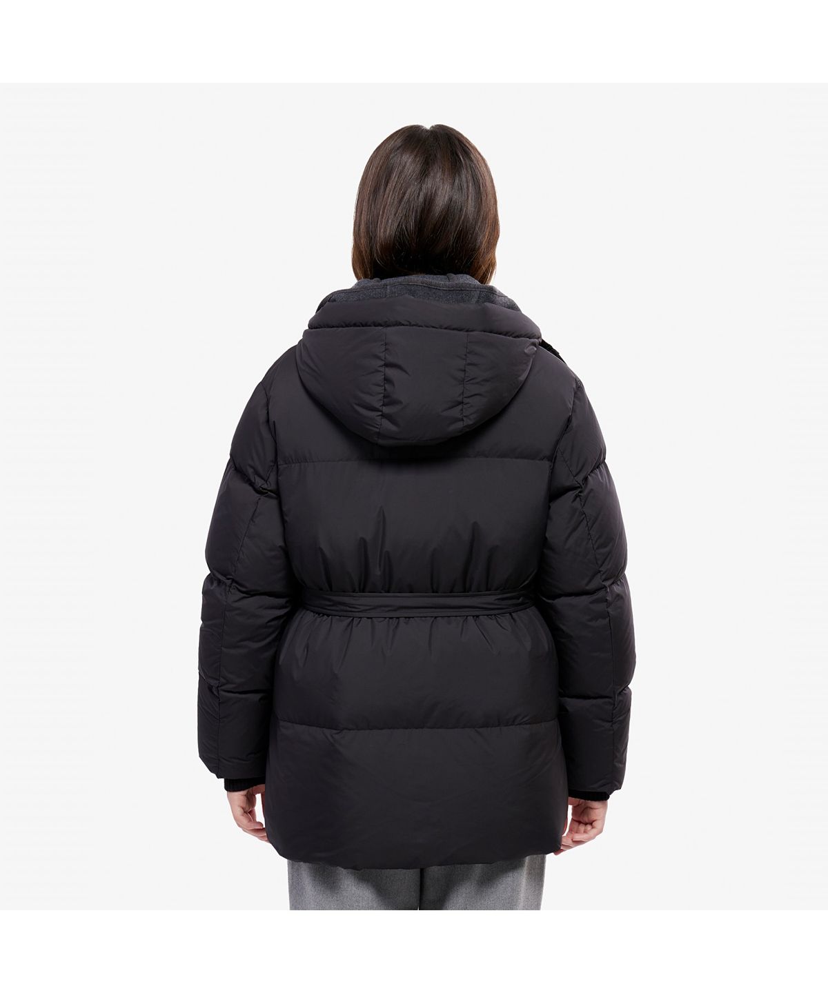 라코스테(LACOSTE) 여성 3 IN 1 중기장 다운 BF733E-55N 031