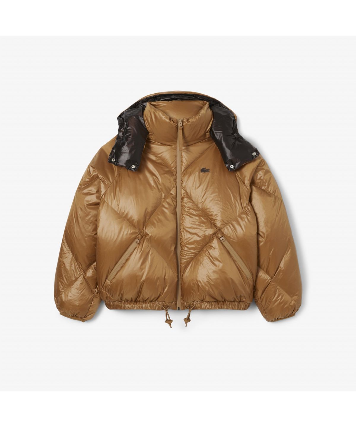 라코스테(LACOSTE) 여성 글로시 다운 점퍼 BF8416-55N AIL