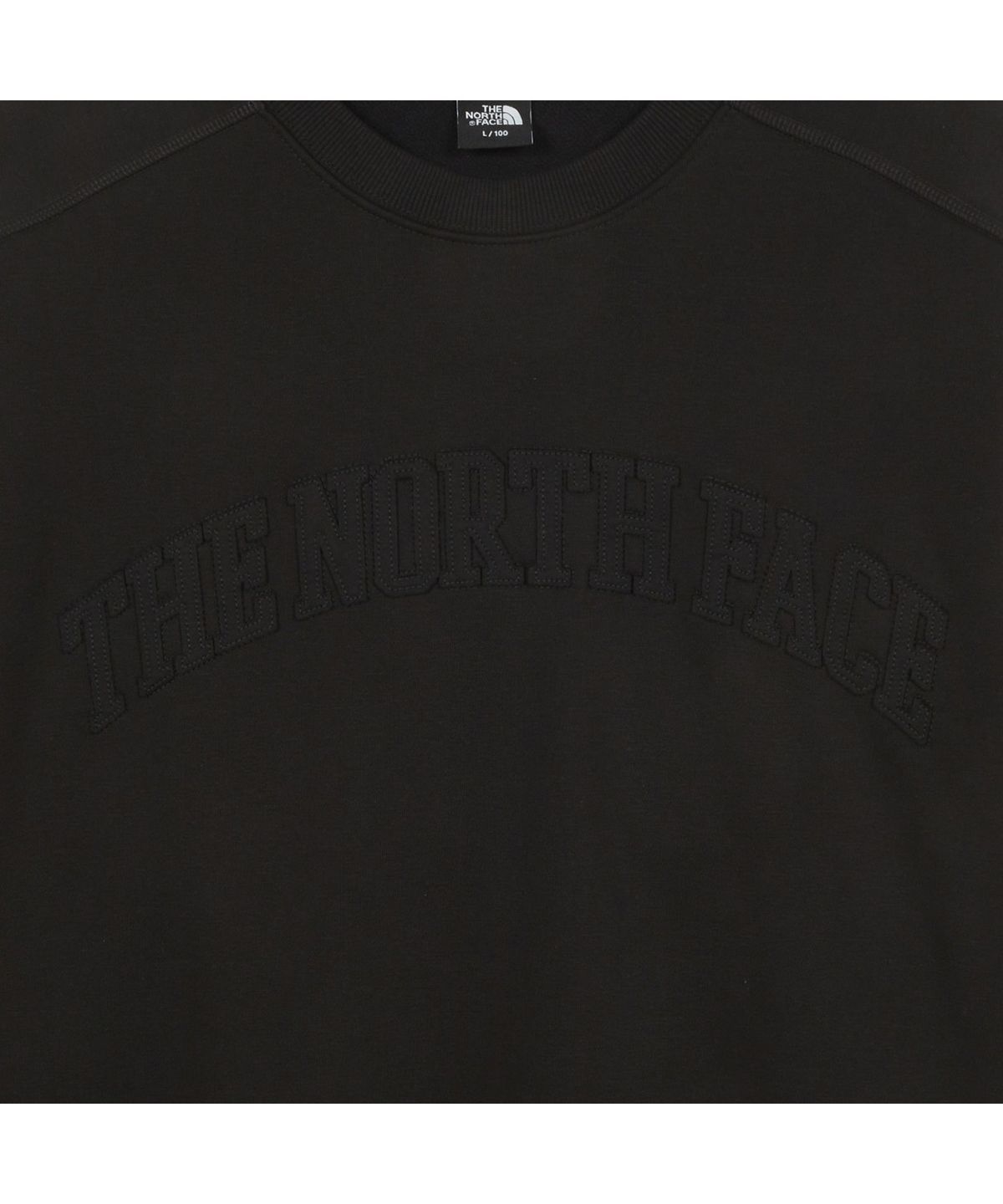 노스페이스(THE NORTH FACE) NM5MR54B 남성 키네틱 스웻셔츠 BLACK
