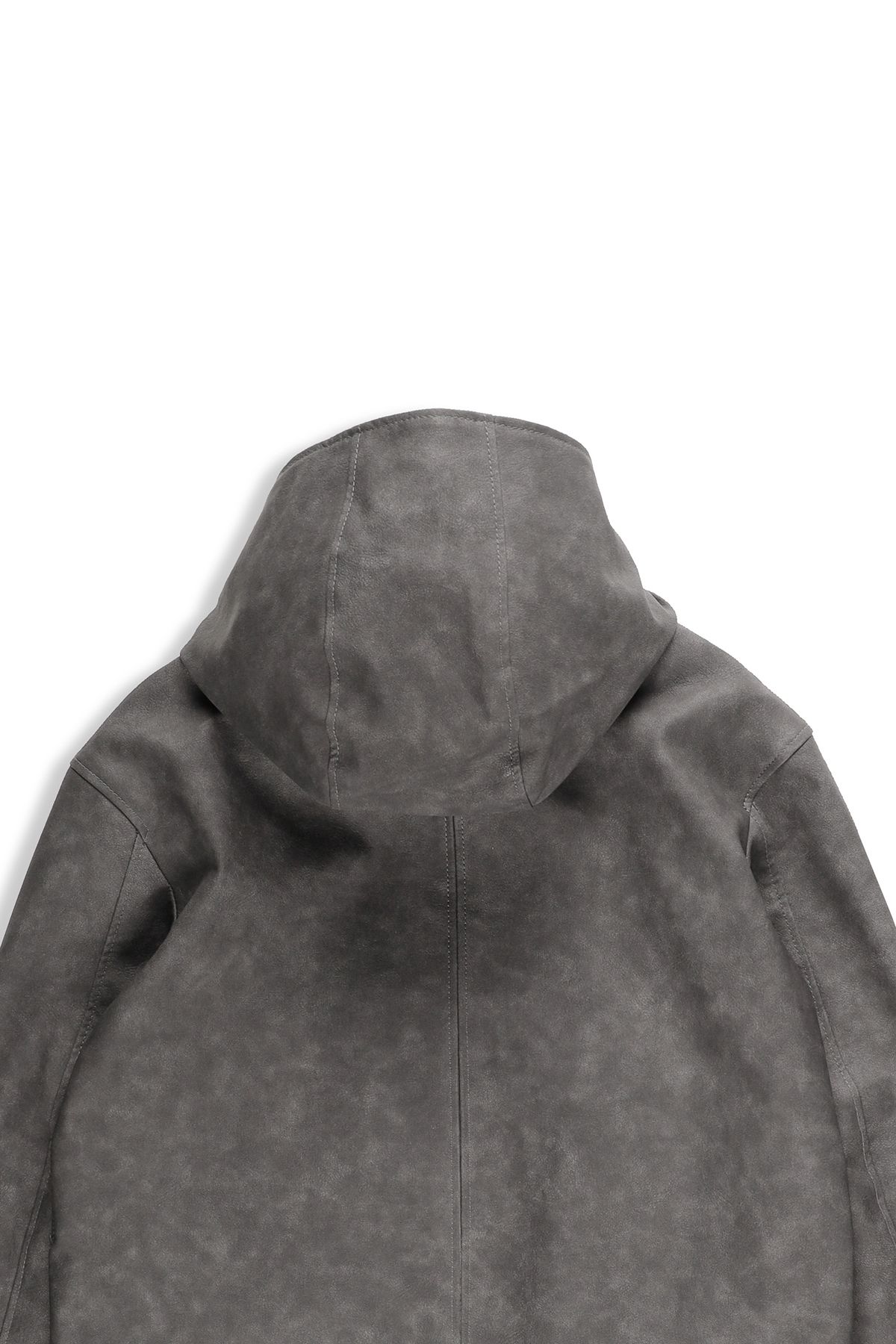 폼리쉬(FORMLICH) WEATHERED LEATHER CAR COAT / WASHED GREY [TYPE 002]