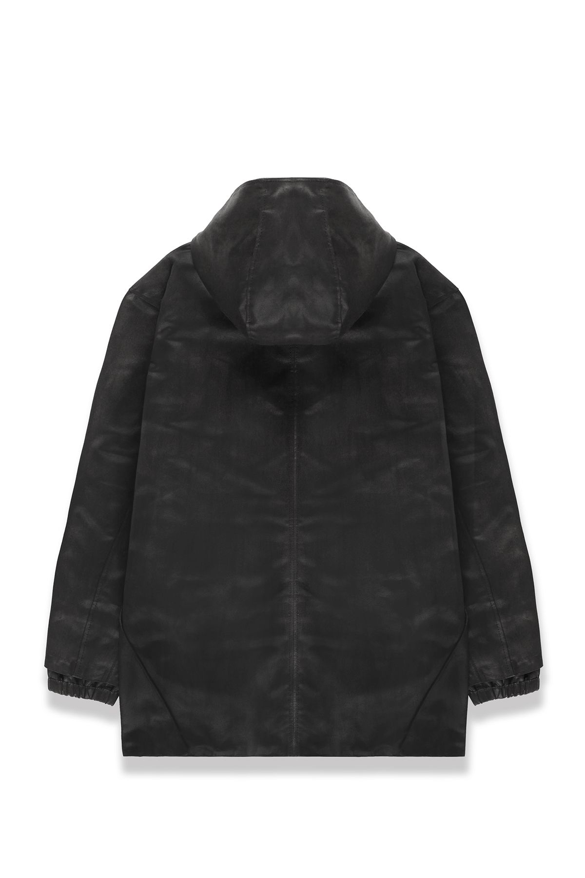 폼리쉬(FORMLICH) WEATHERED LEATHER CAR COAT / BLACK [TYPE 001]