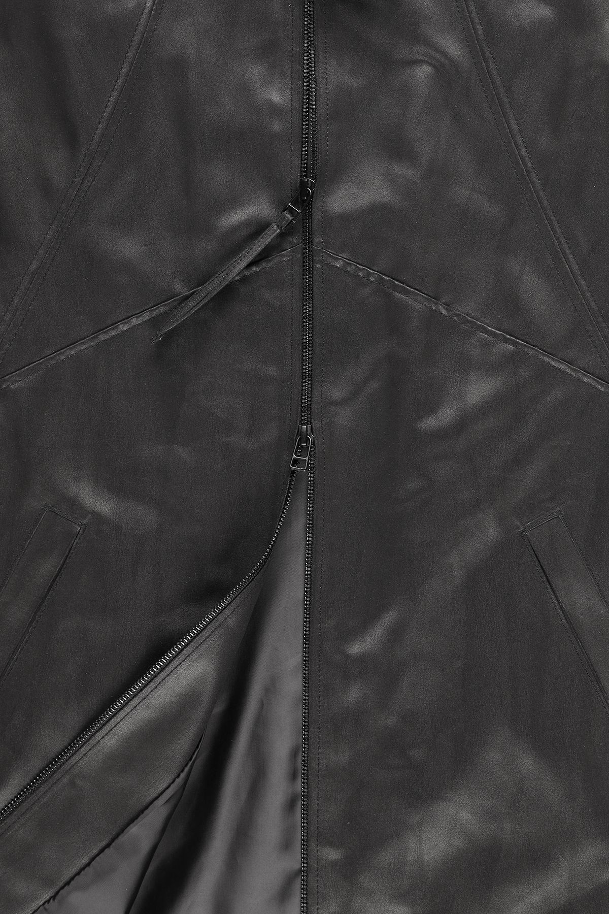 폼리쉬(FORMLICH) WEATHERED LEATHER CAR COAT / BLACK [TYPE 001]