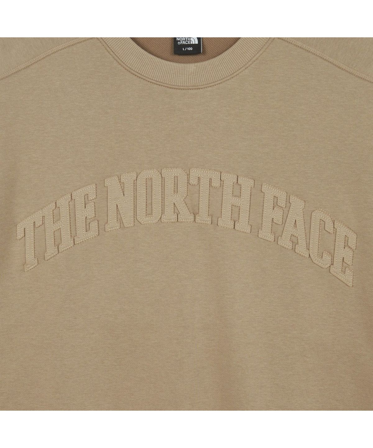 노스페이스(THE NORTH FACE) NM5MR54D 남성 키네틱 스웻셔츠 BEIGE_BROWN